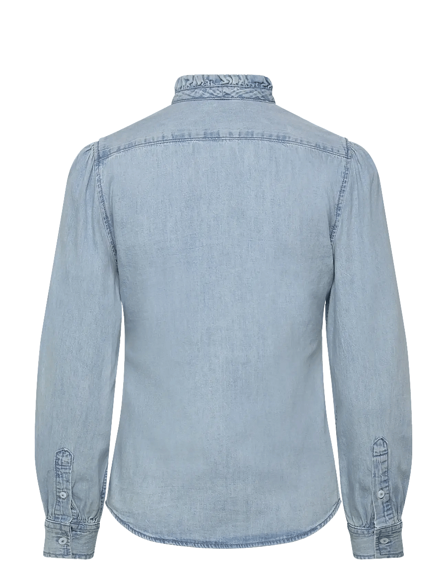 United Colors of Benetton - SHIRT - chemises en jeans - blue - 1