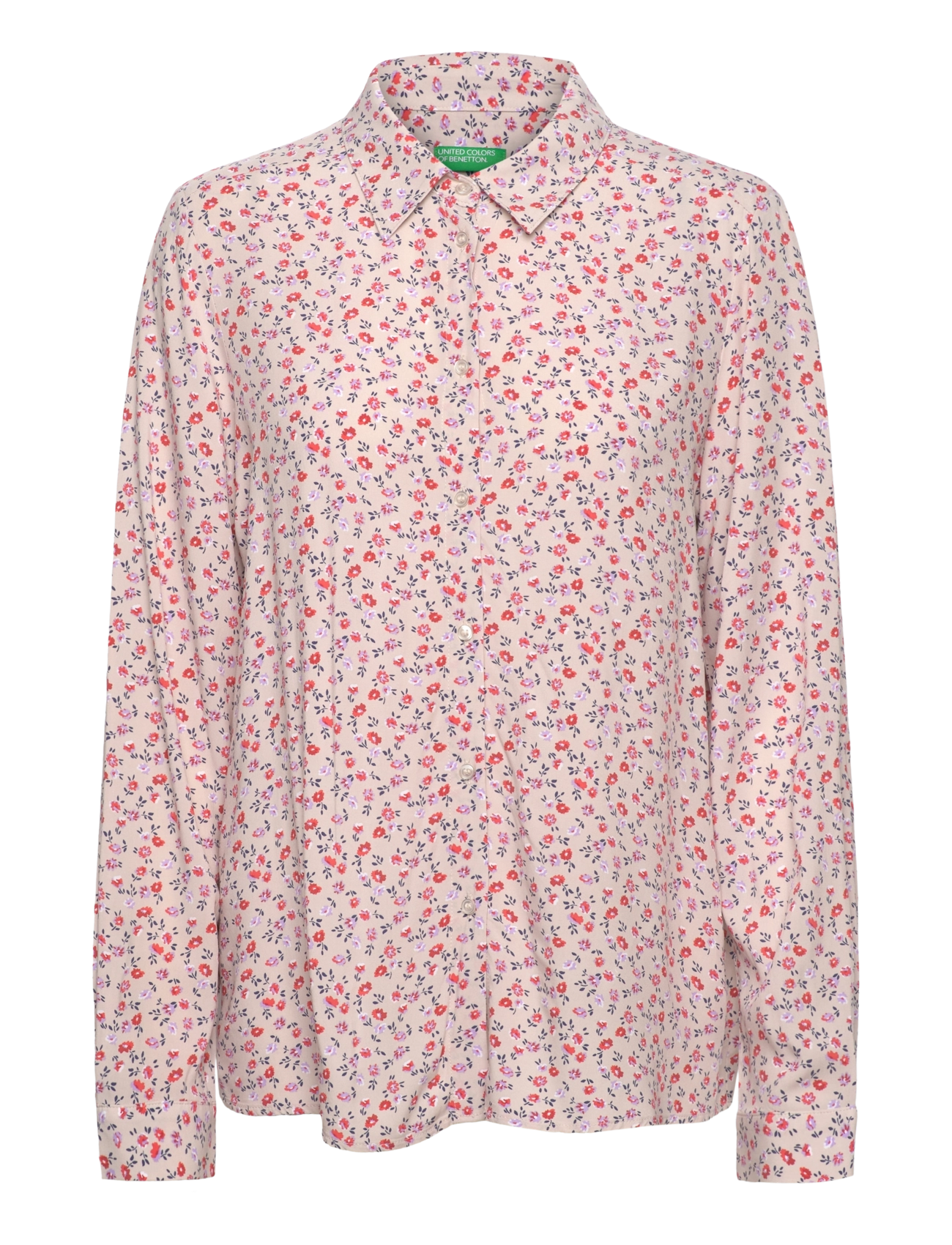 UNITED COLORS OF BENETTON Shirt Patterned - XS - Damen