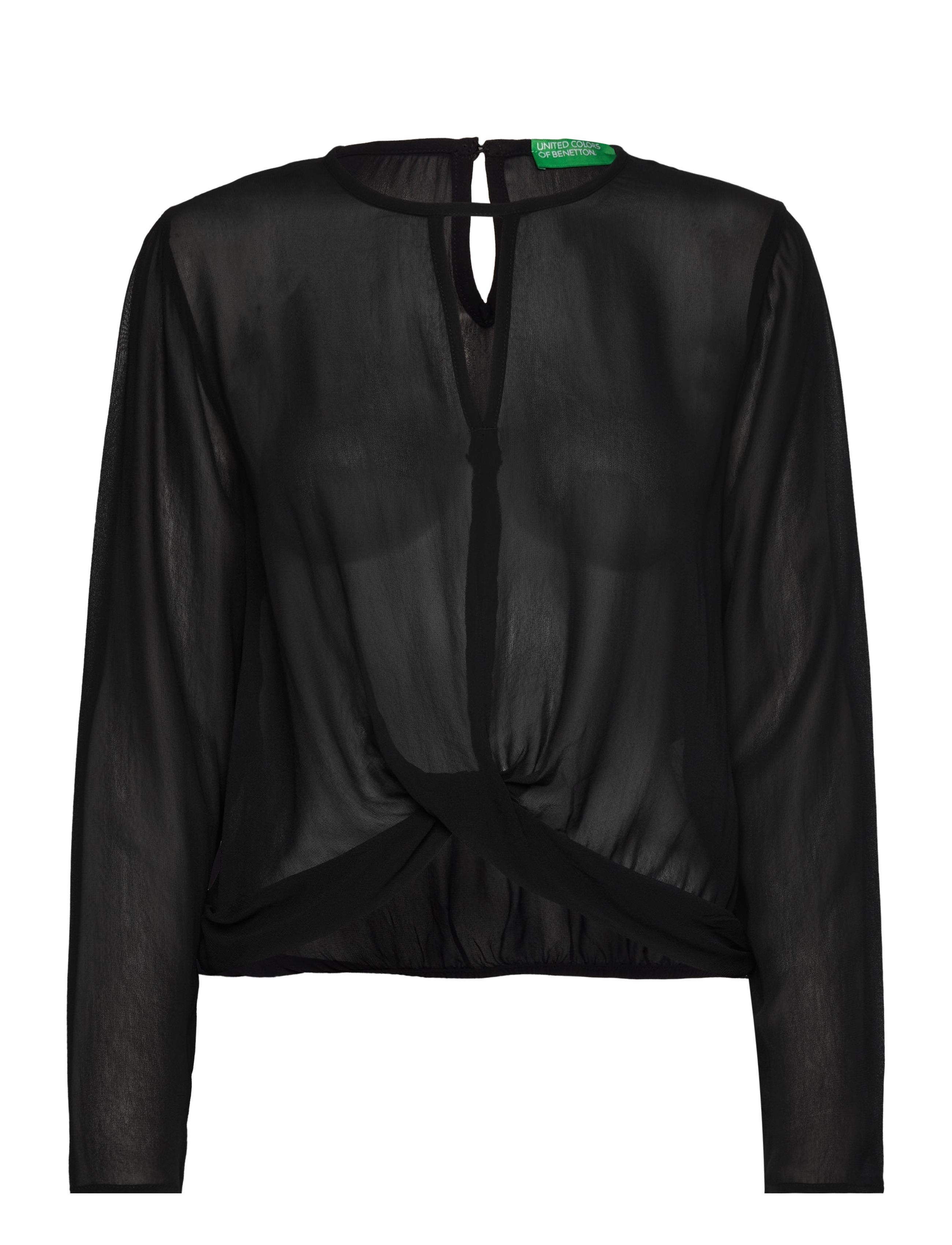United Colors of Benetton BLOUSE - Kleidung - BLACK / black