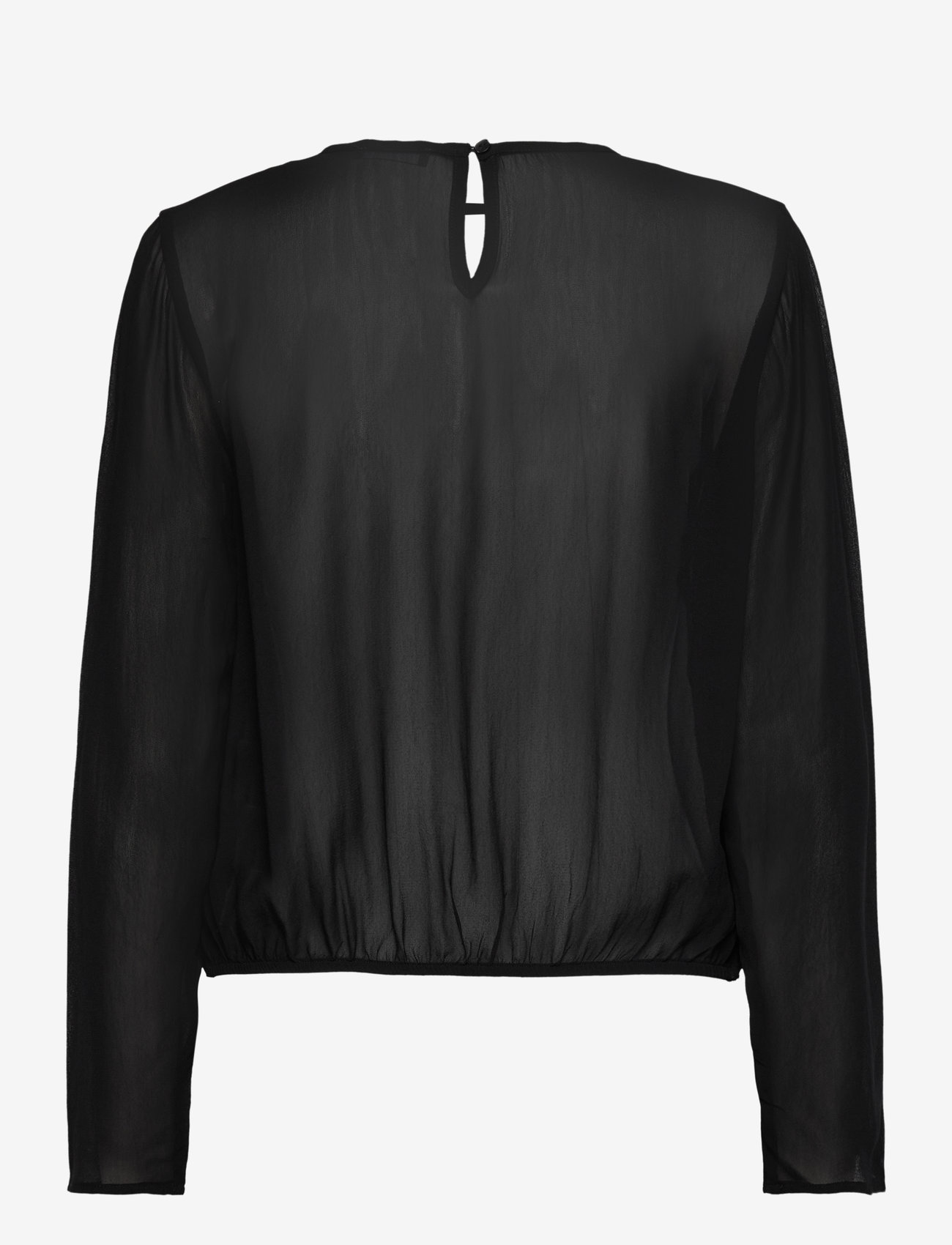 United Colors of Benetton - BLOUSE - langärmlige blusen - black - 1