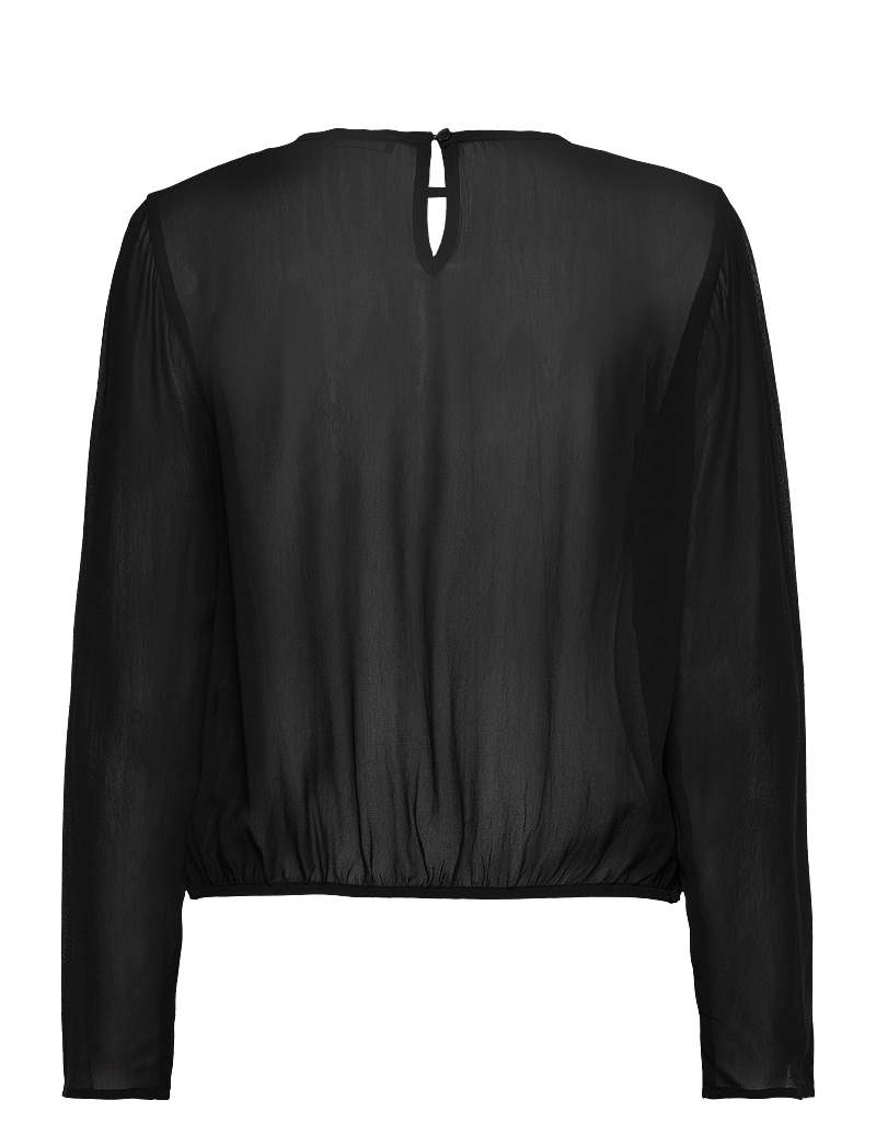 United Colors of Benetton - BLOUSE - langärmlige blusen - black - 1