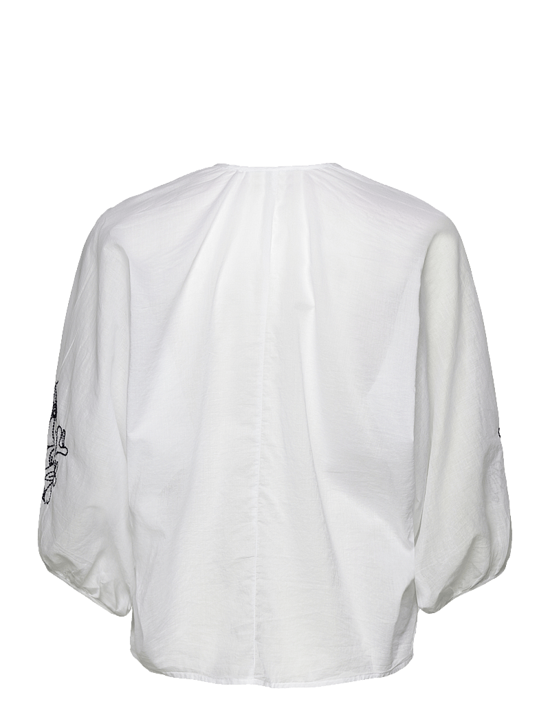United Colors of Benetton - SHIRT - short-sleeved blouses - white - 1