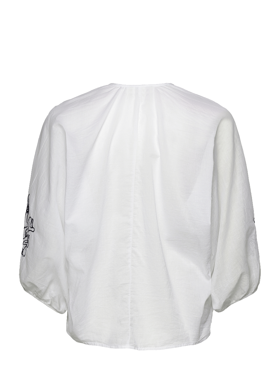United Colors of Benetton - SHIRT - kortærmede bluser - white - 1