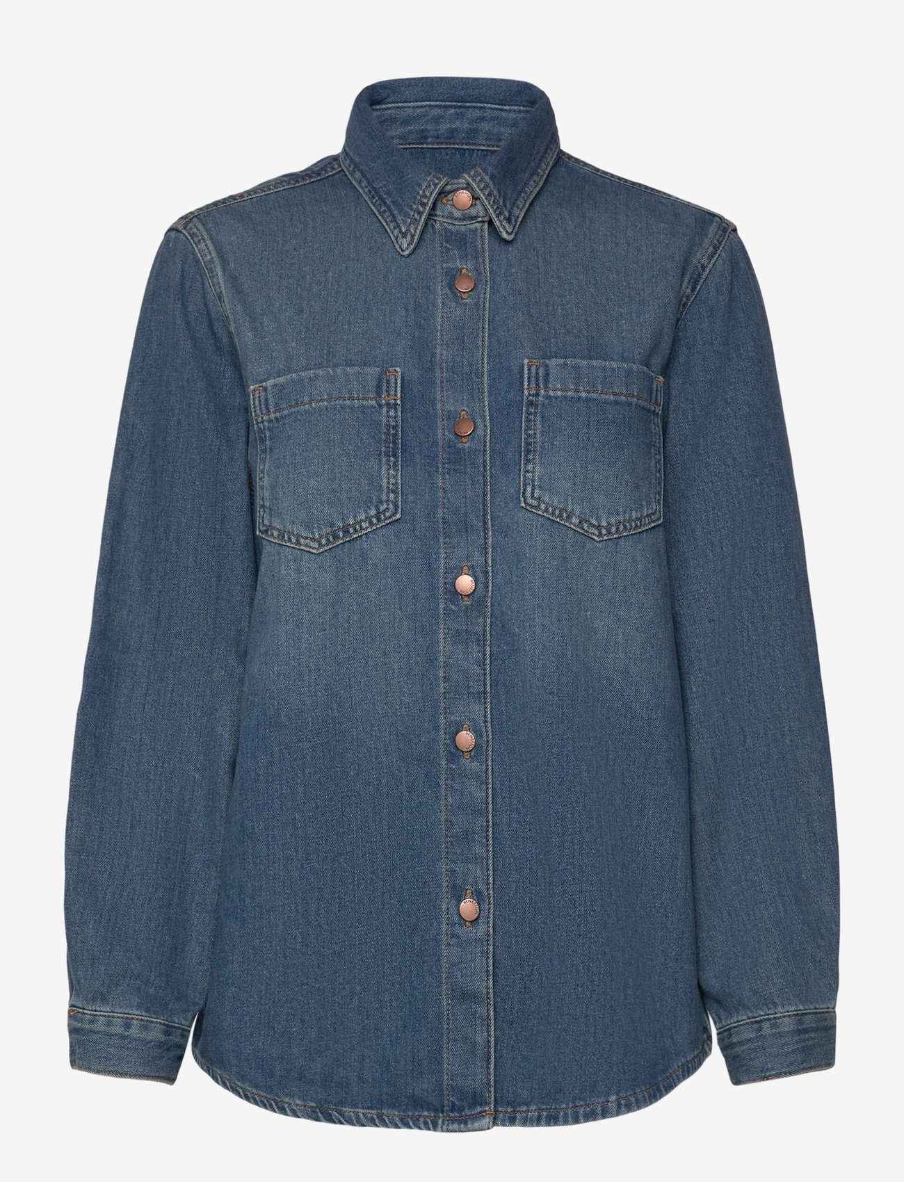 United Colors of Benetton - SHIRT - denimskjorter - blue - 0