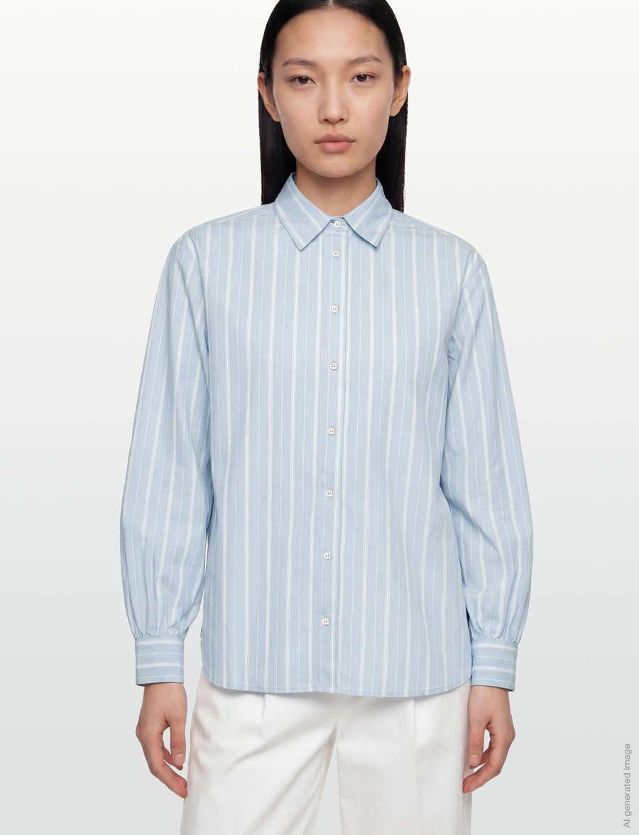 United Colors of Benetton - SHIRT - chemises à manches longues - cream - 5