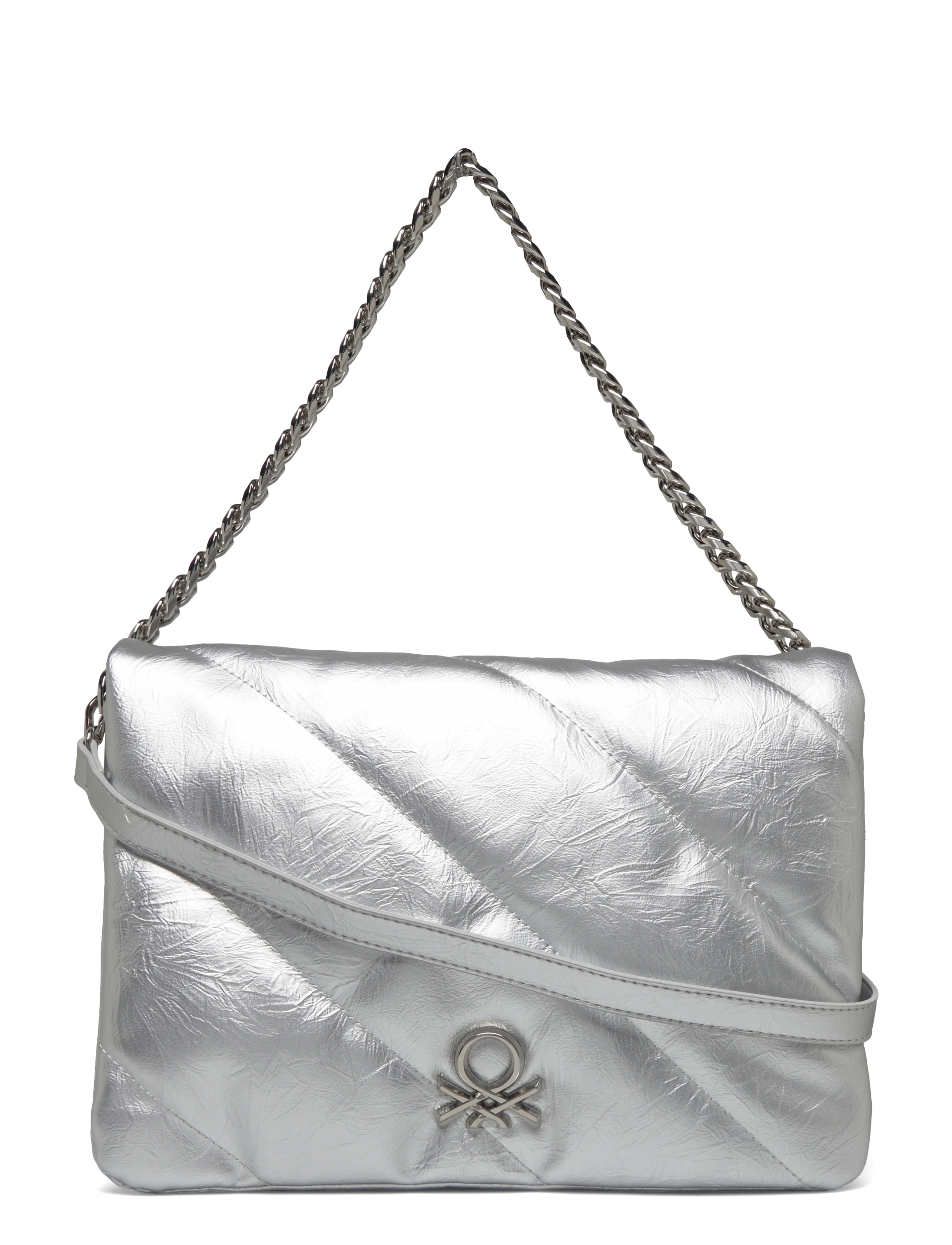 United Colors of Benetton BAG - Olkalaukut - METALLIZED / silver
