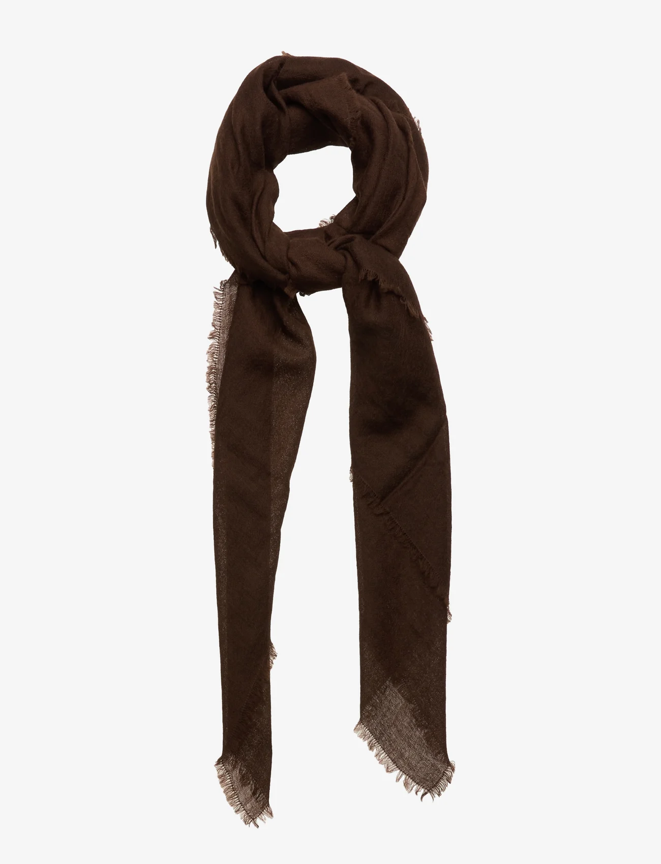UnmadeCopenhagen - EkkaUM Scarf - dunne sjaals - cocoa brown - 0