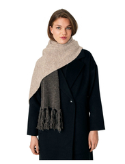 UnmadeCopenhagen - LarnaUM Scarf - winter scarves - art brown - 3