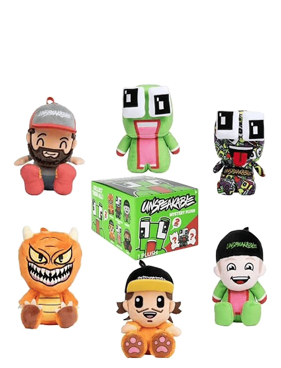 Unspeakable - UNSPEAKABLE MINI MYSTERY PLUSH ASS CDU - mjuka leksaker - multi colour - 0