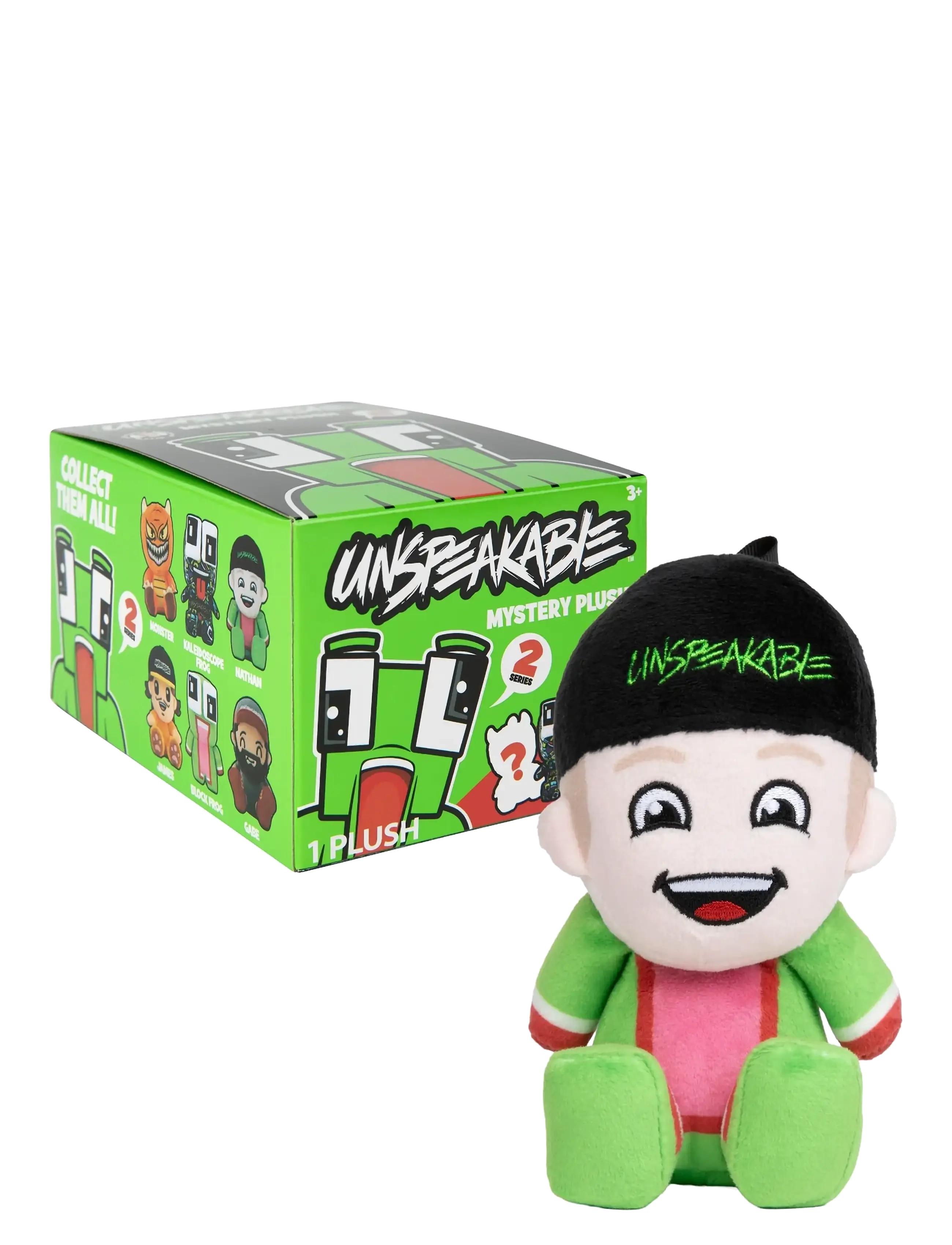 Unspeakable - UNSPEAKABLE MINI MYSTERY PLUSH ASS CDU - mjuka leksaker - multi colour - 1