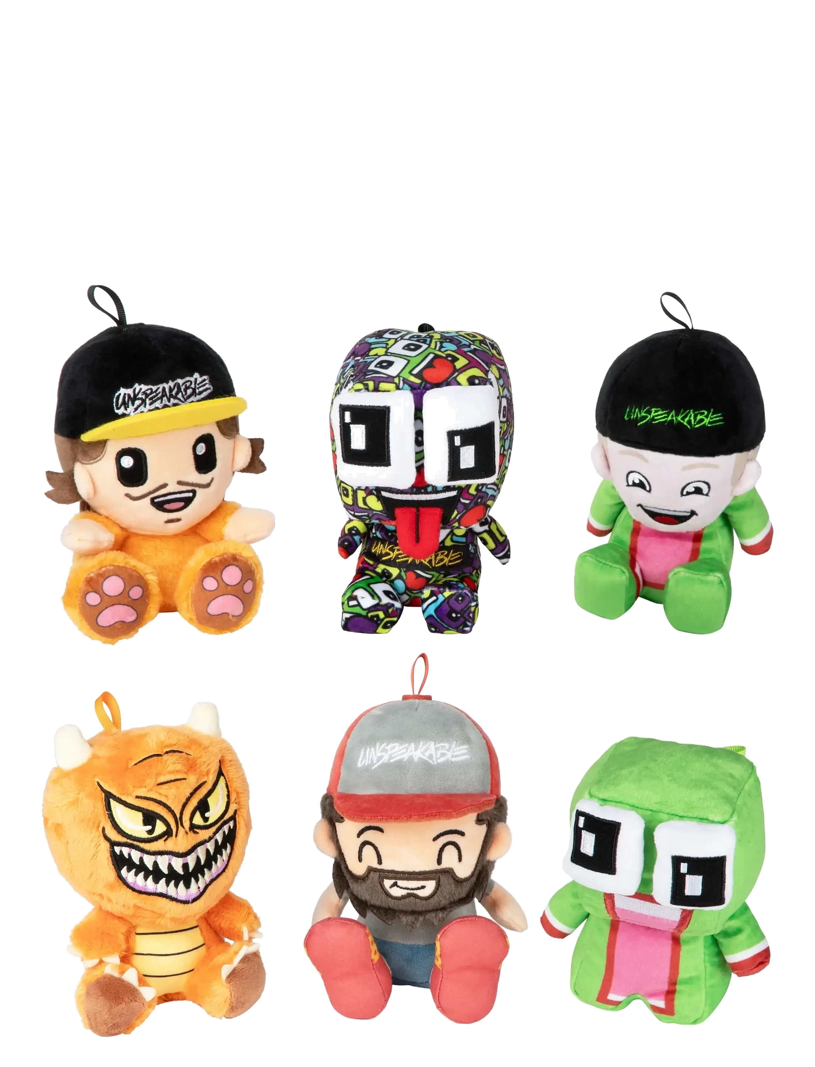 Unspeakable - UNSPEAKABLE MINI MYSTERY PLUSH ASS CDU - mjuka leksaker - multi colour - 2