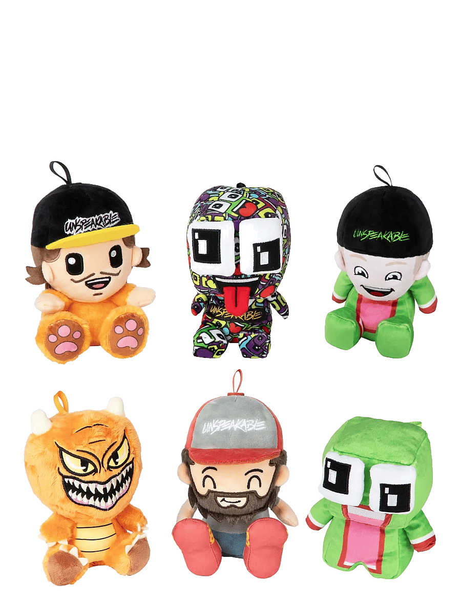 Unspeakable - UNSPEAKABLE MINI MYSTERY PLUSH ASS CDU - mjuka leksaker - multi colour - 2