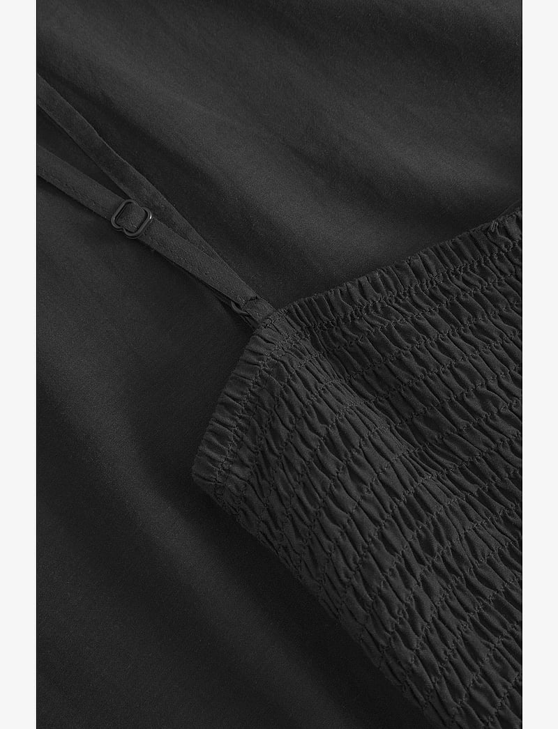 Once Untold - Silkey Smock Dress - midikleider - black - 3