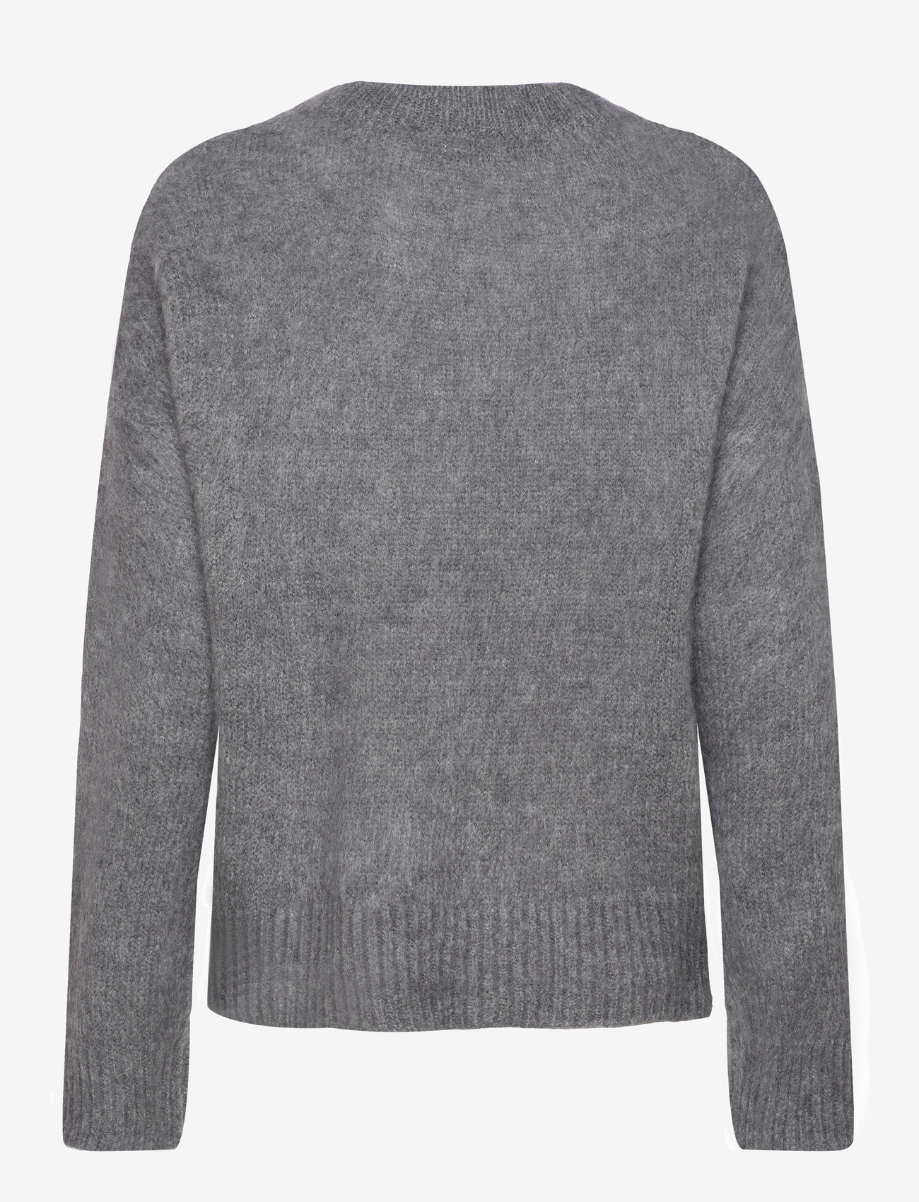Once Untold - Florie Brushed Sweater - trøjer - dk grey - 2