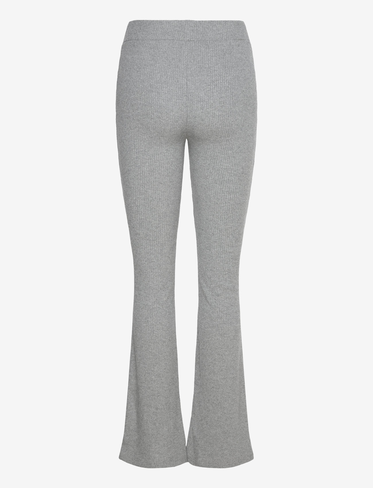 Once Untold - Daniela Rib Trouser - flare bukser - dark grey melange - 2
