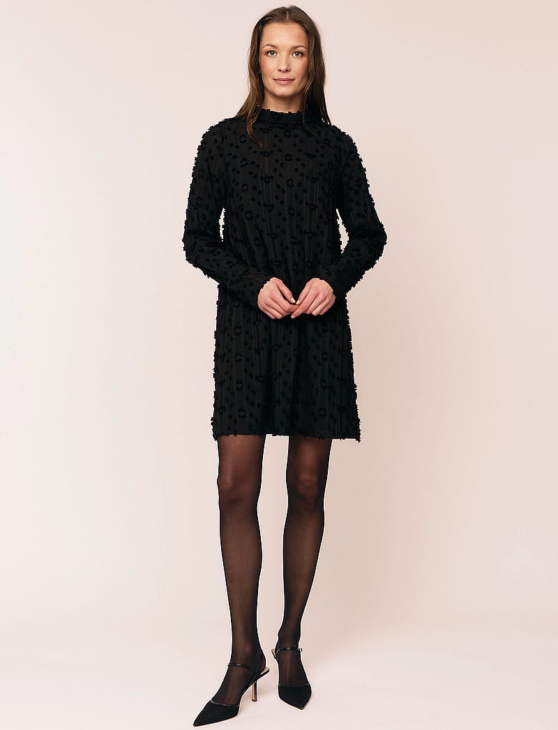 Once Untold - Julia Mock Neck Dress - cocktailkleider - black - 0