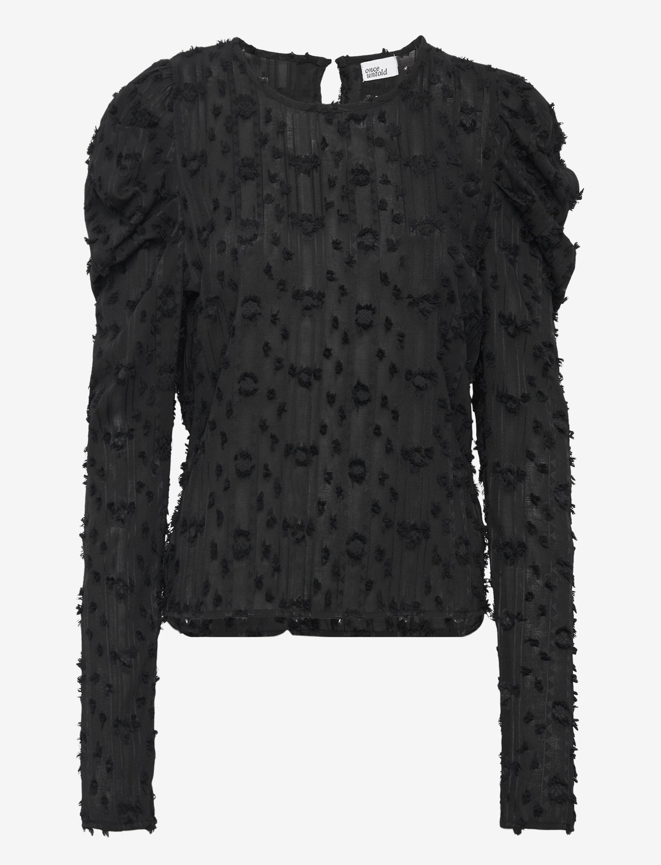 Once Untold - Julia Top - långärmade blusar - black - 1