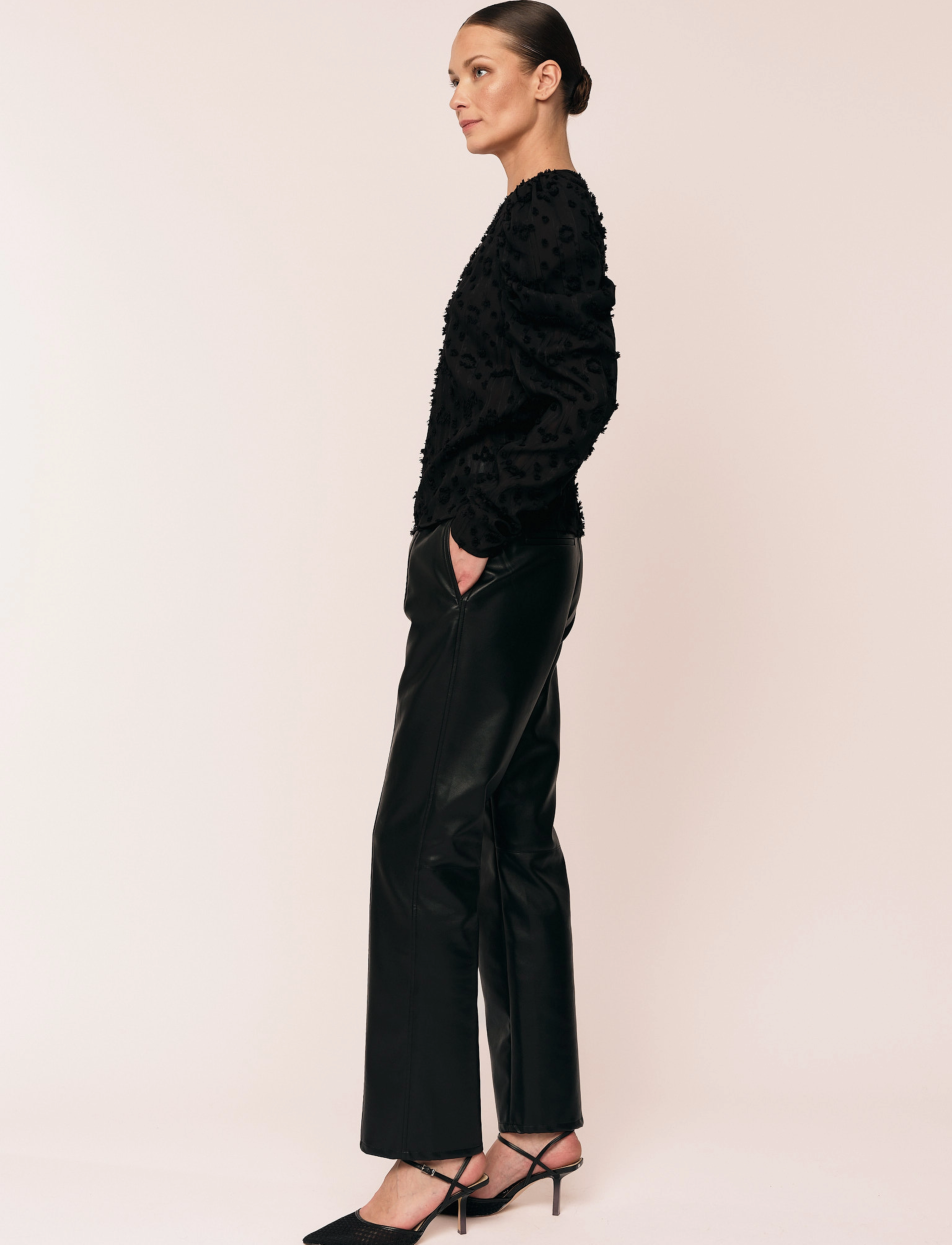Once Untold - Julia Top - langärmlige blusen - black - 4