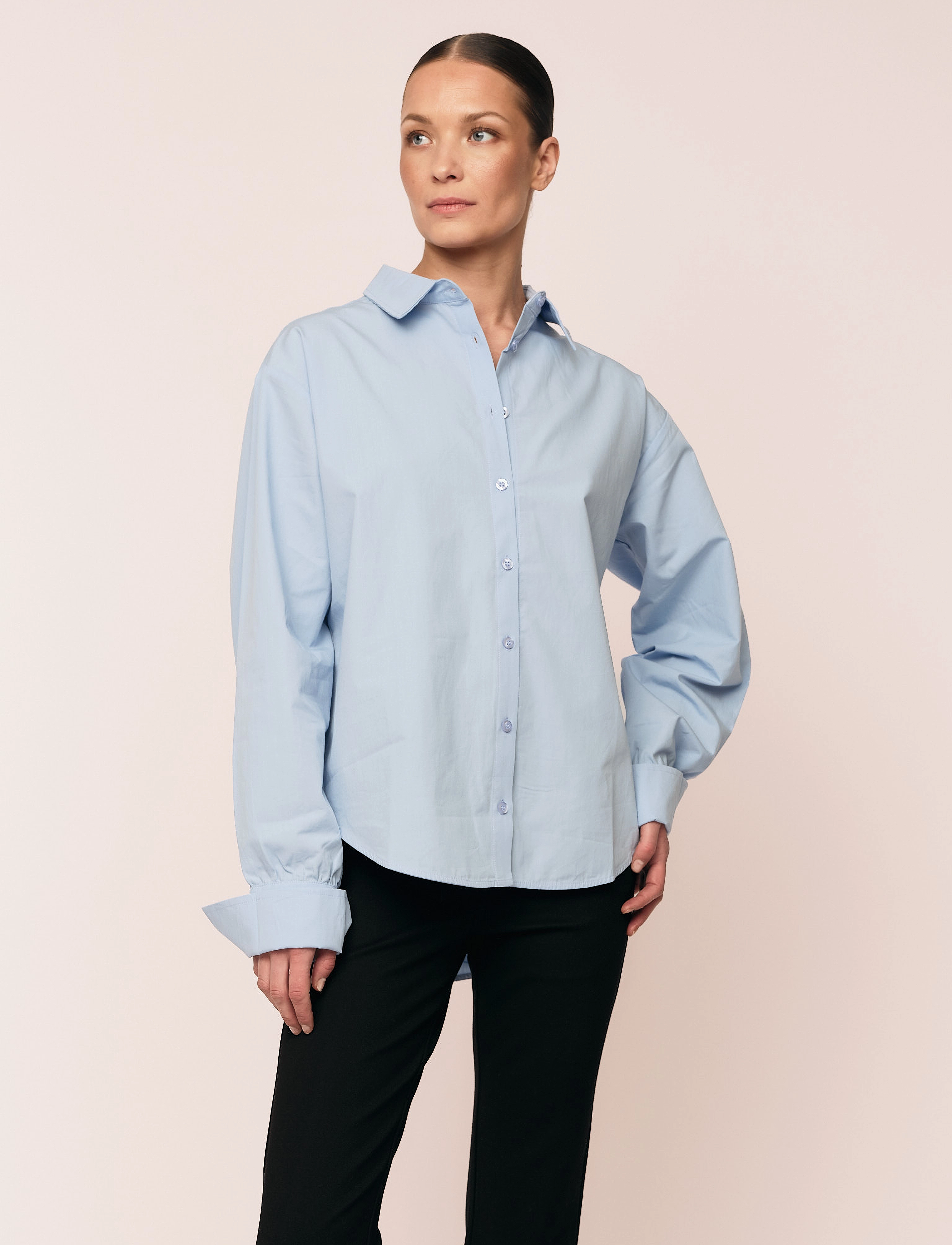 Once Untold - Peyton Shirt - chambray blue - 3