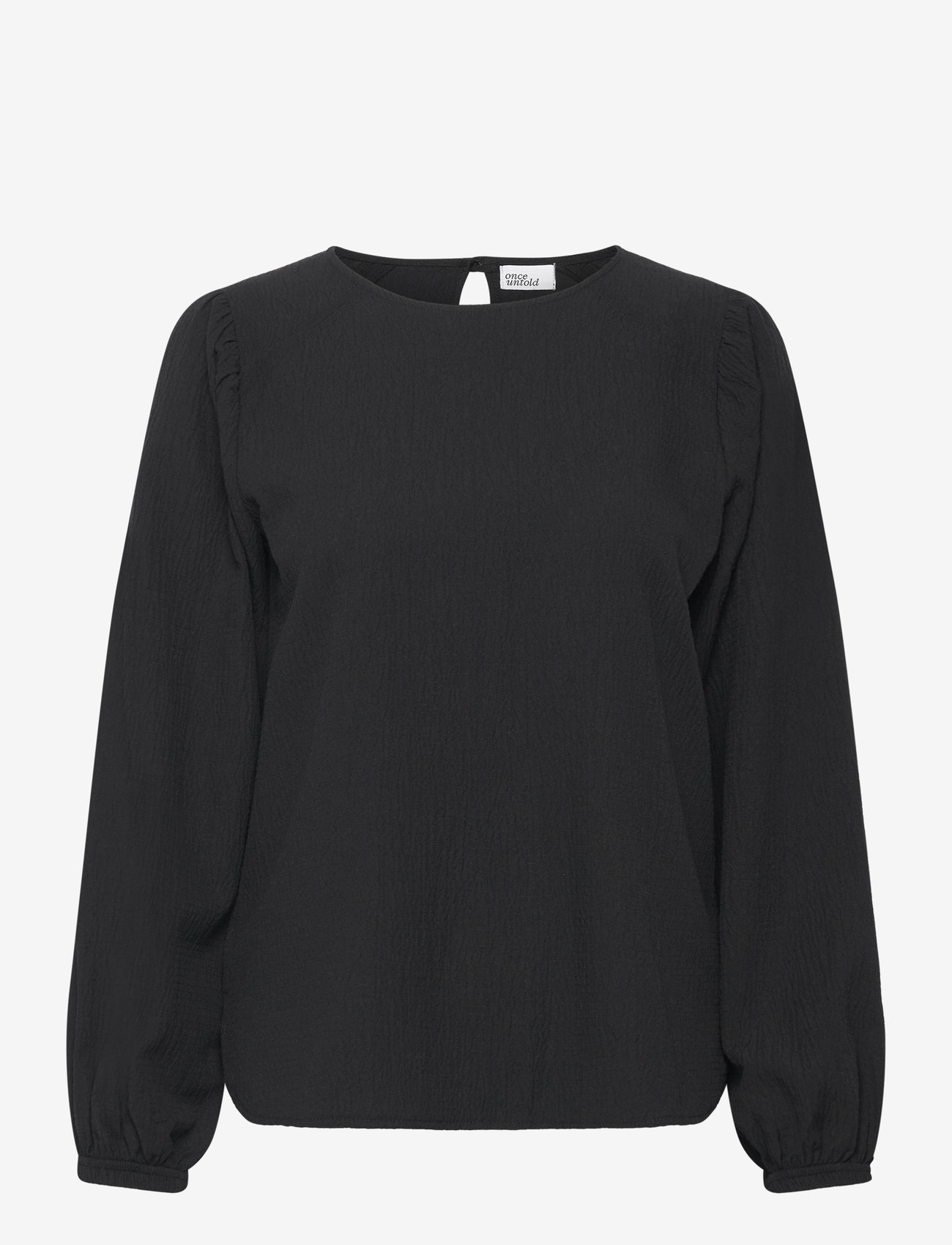 Once Untold - Mercer Blouse - pikkade varrukatega pluusid - black/black - 1