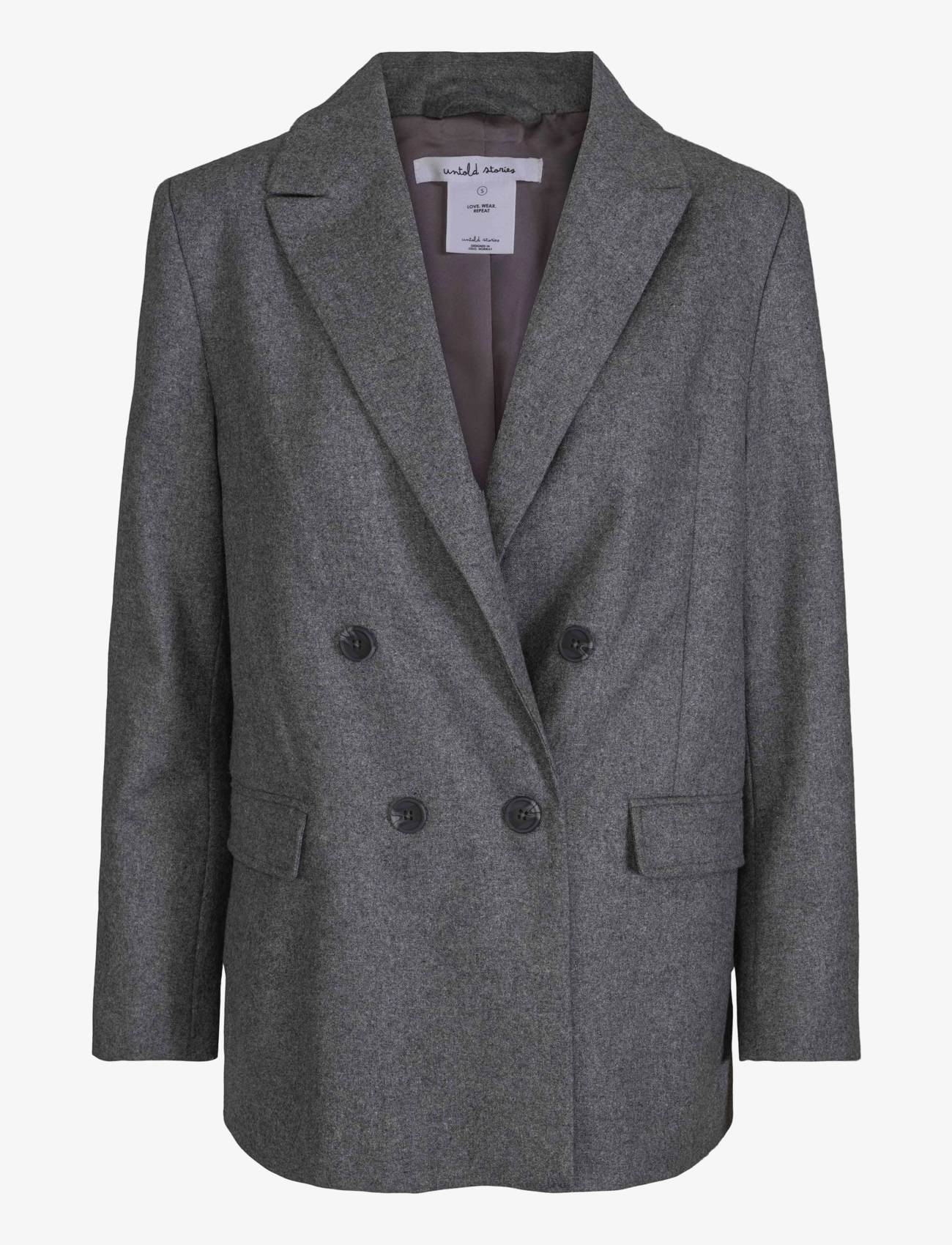 Once Untold Fifth Blazer - Once Untold - DARK GREY / grey