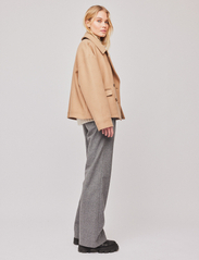 Once Untold - Amber Short Coat - wool jackets - lt brown - 3