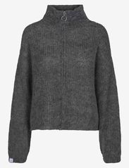 Once Untold - Florie Zip Jacket - cardigans - winter grey - 0