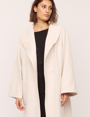 Once Untold - Camille Long Coat - winter coats - winter white - 2