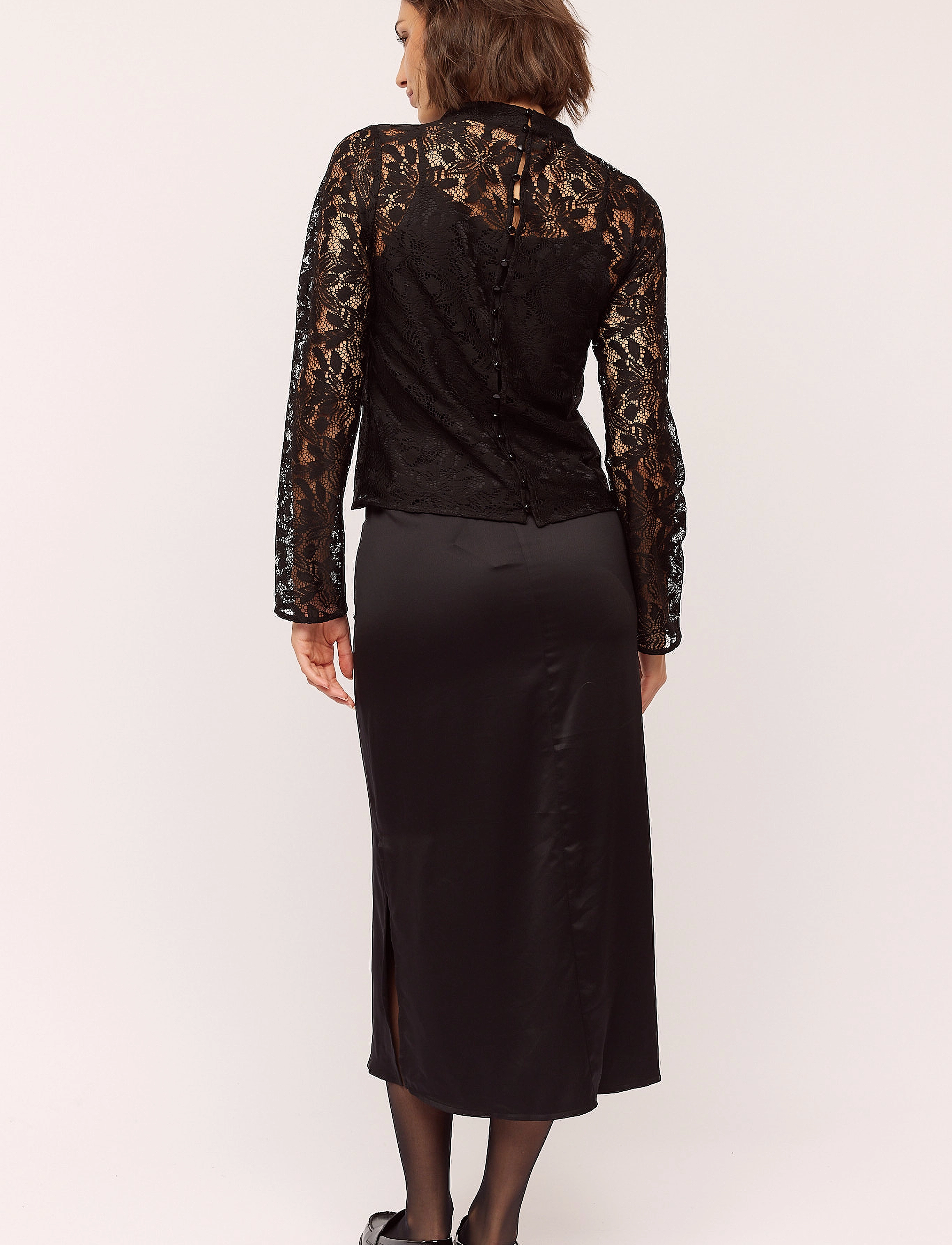 Once Untold - Katina Blouse - pikkade varrukatega pluusid - black - 3