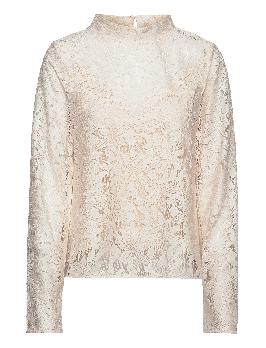 Once Untold - Katina Blouse - blouses met lange mouwen - creme - 1