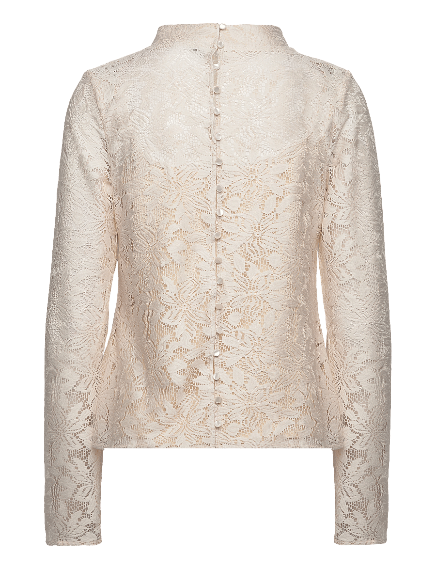 Once Untold - Katina Blouse - blouses met lange mouwen - creme - 2