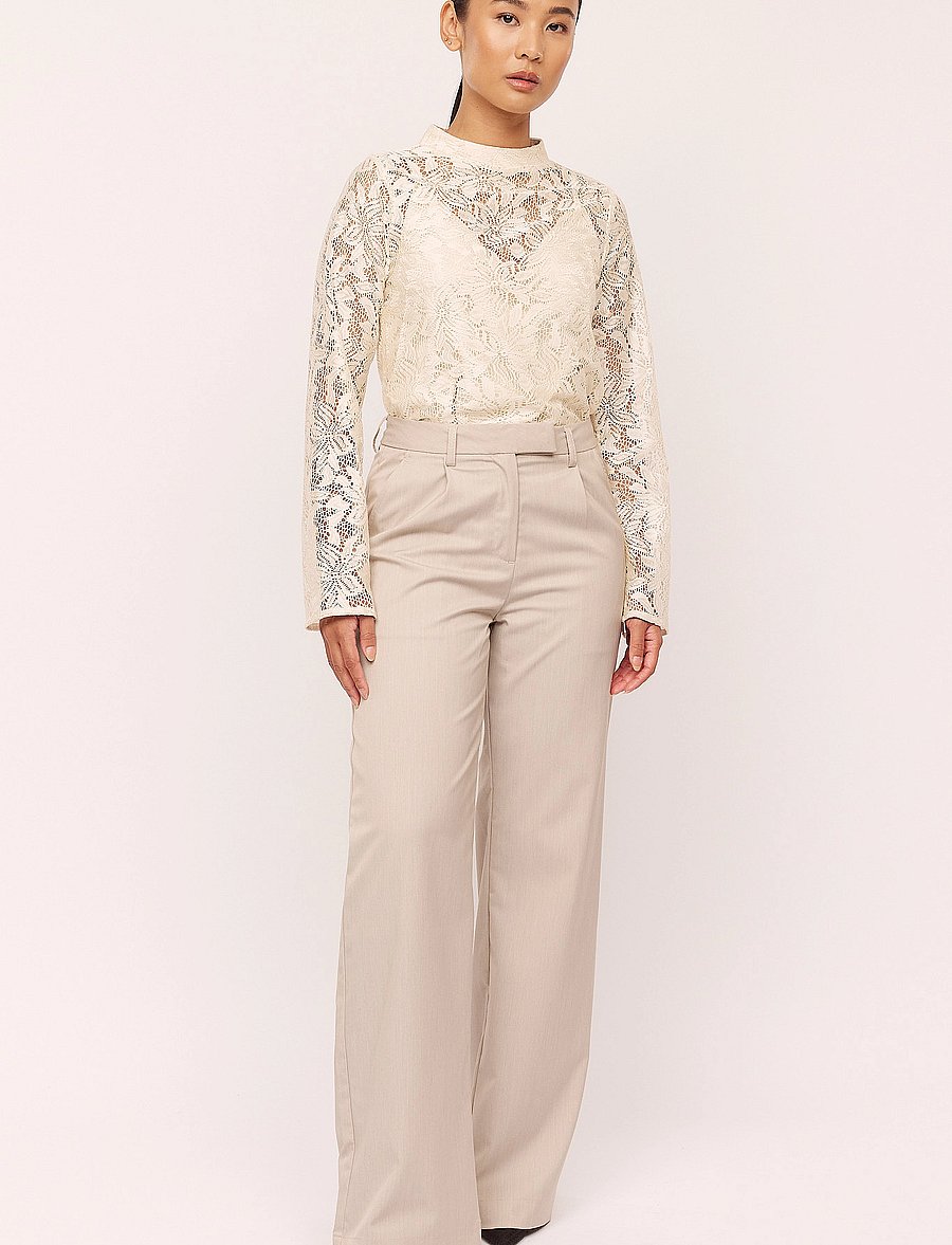 Once Untold - Katina Blouse - blouses met lange mouwen - creme - 3