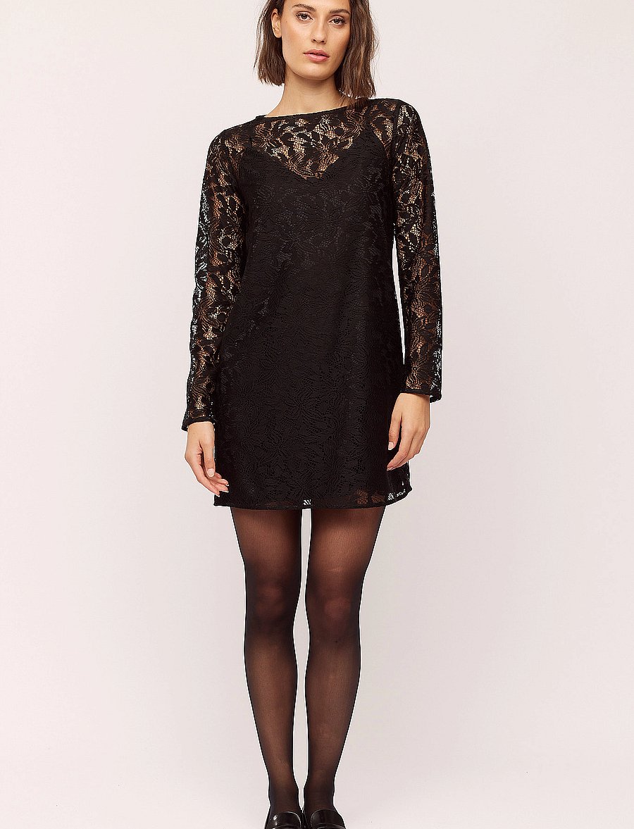 Once Untold - Katina Dress - trumpos suknelės - black - 0