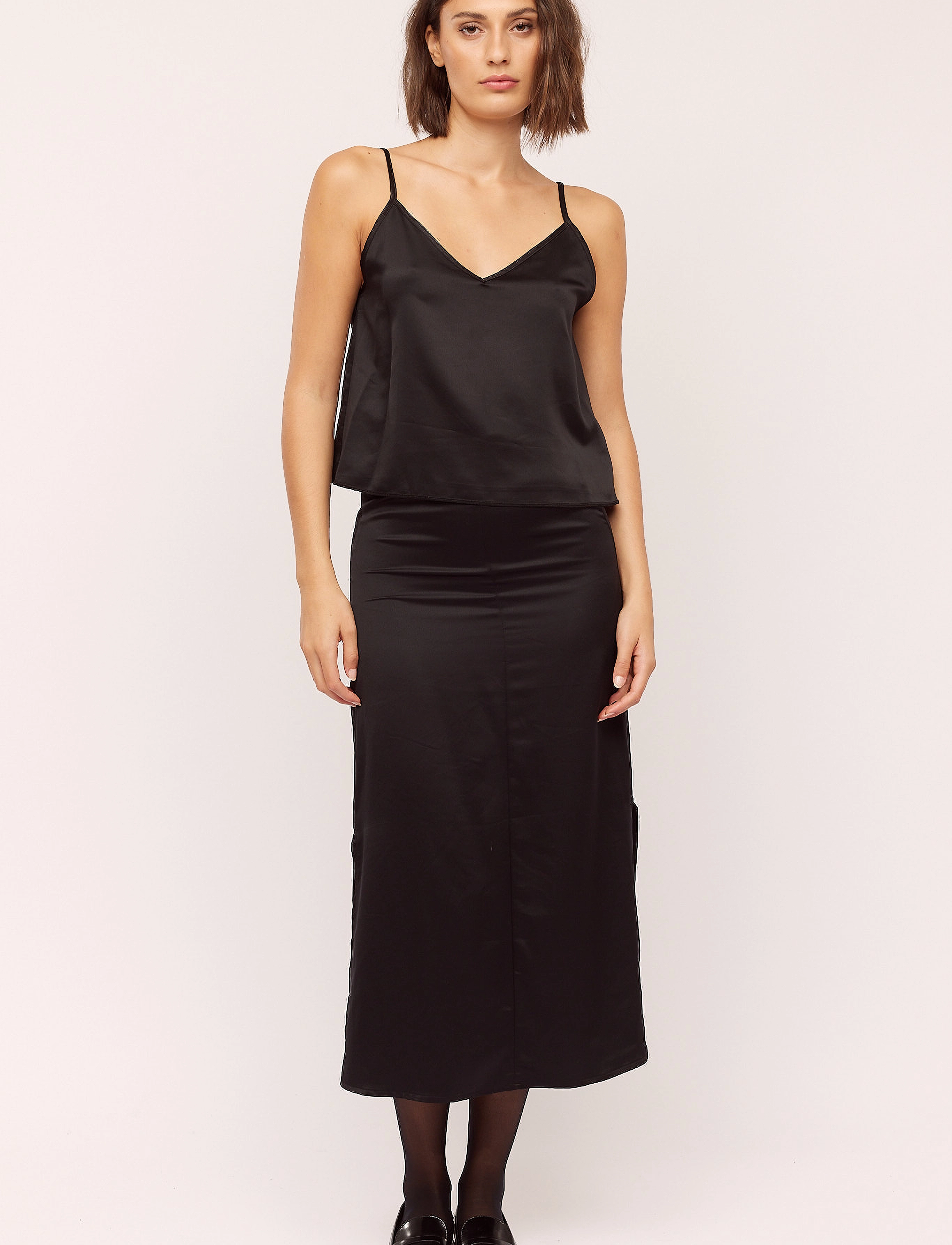 Once Untold Zanna Skirt, XS, Röcke, Schwarz - Knee-length & Midi, Frauen