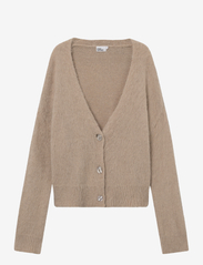 Florie Brushed Cardigan - WARM SAND