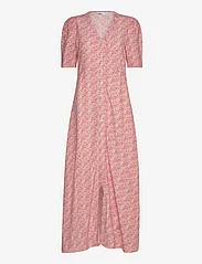 Once Untold - Ellen Long Dress - ballīšu apģērbs par outlet cenām - pink petite flower - 0