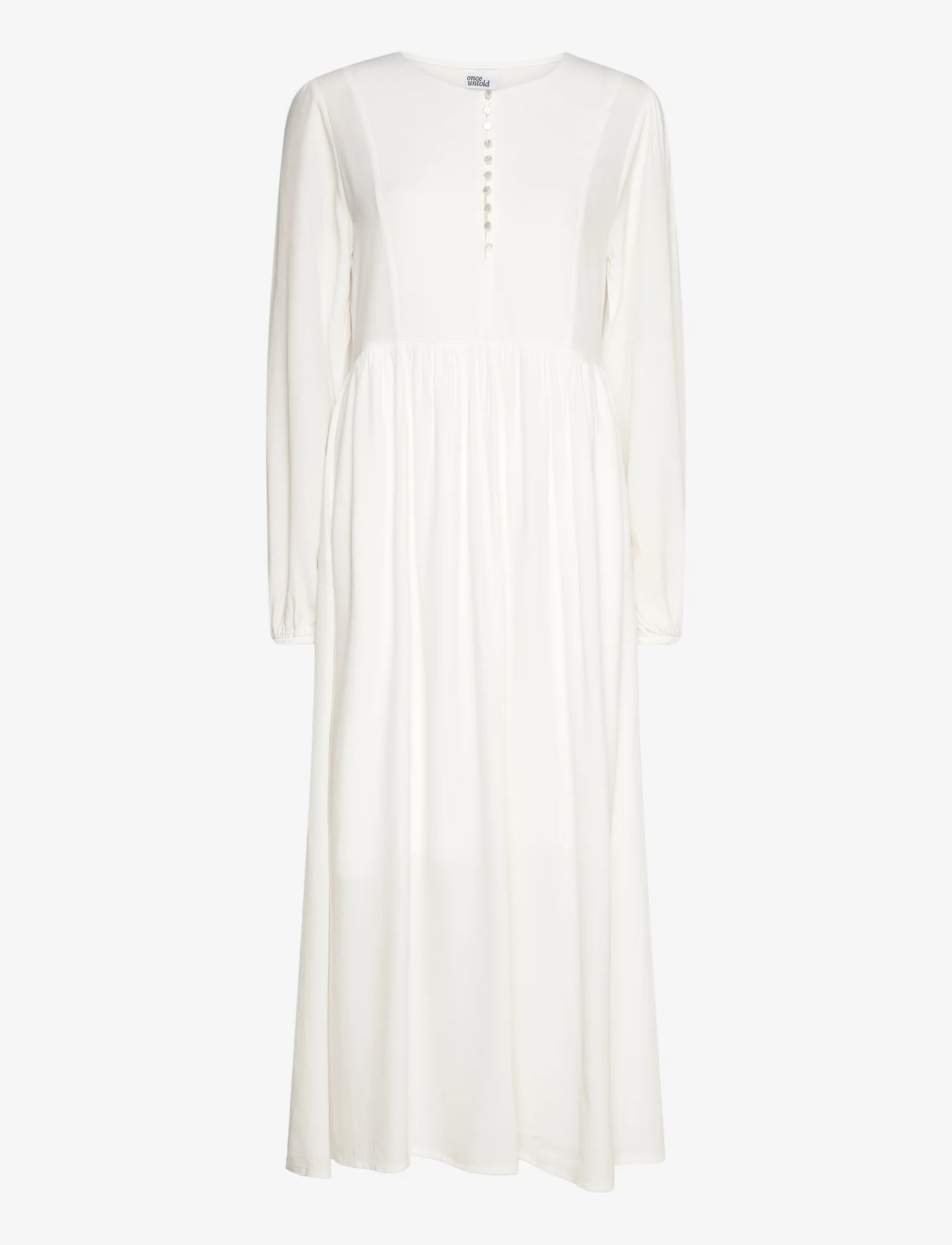 Once Untold - Sunday Dress - summer dresses - dream white - 0