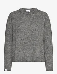 Once Untold - Astrid RN Sweater - strikkegensere - grey melange - 0