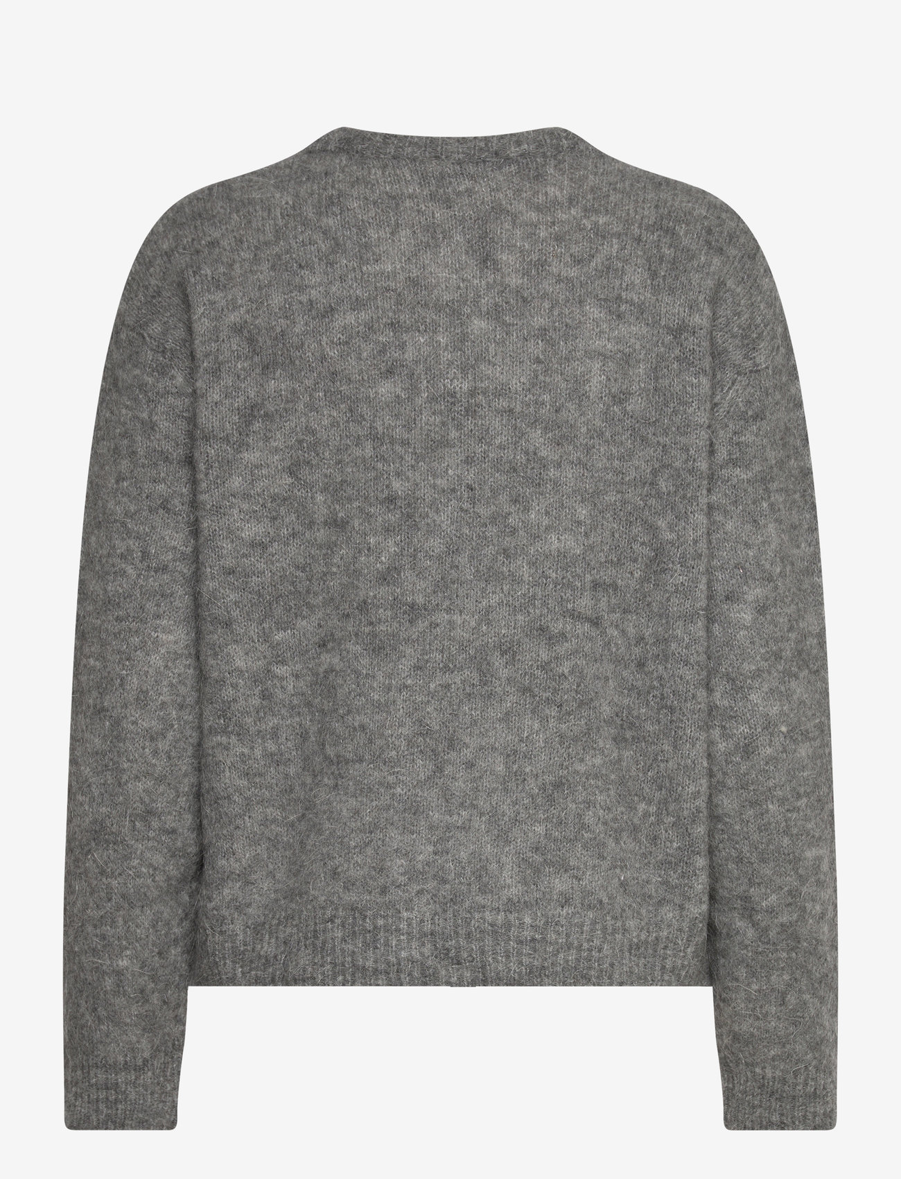 Once Untold - Astrid RN Sweater - efterårstøj - grey melange - 2
