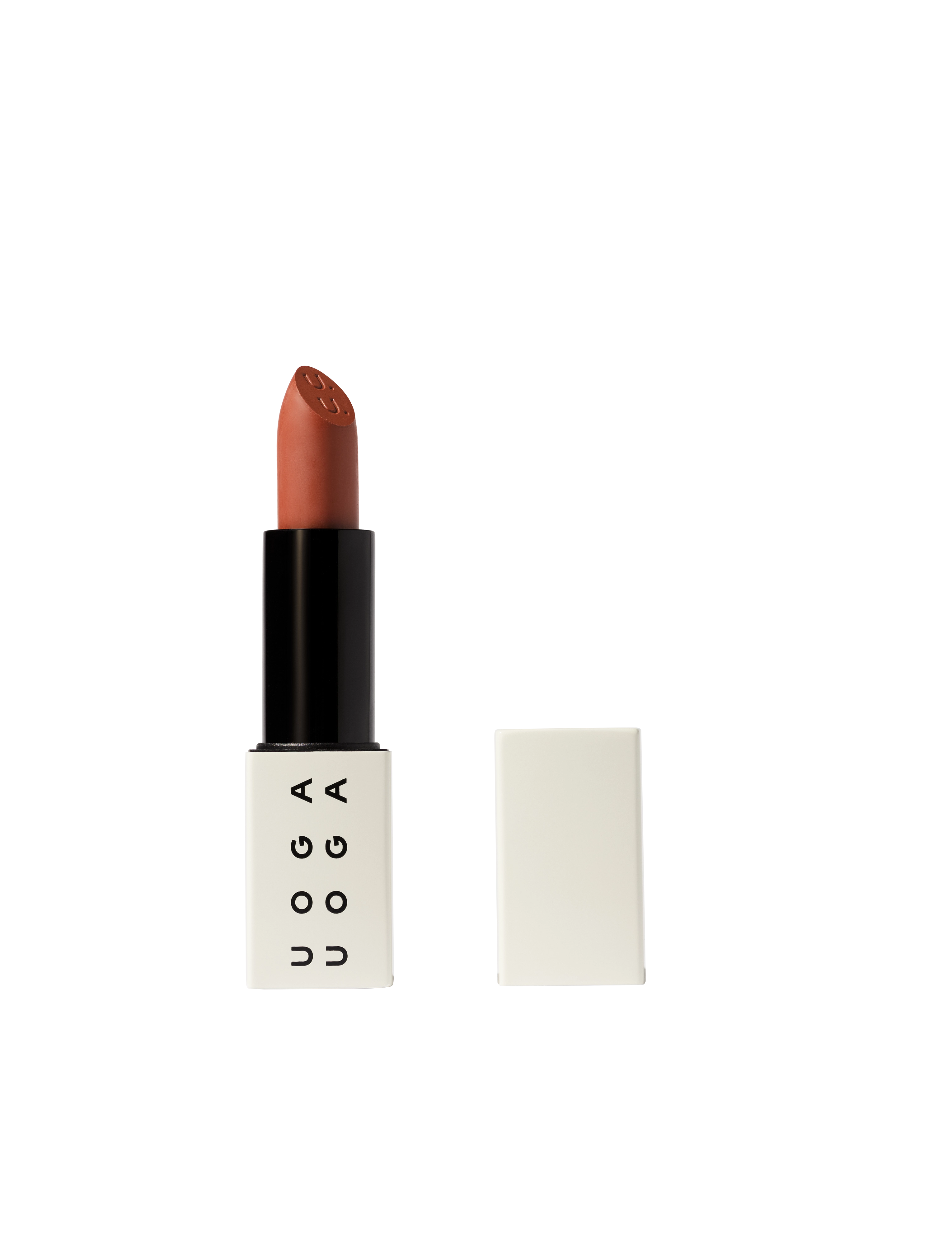 Uoga Uoga Uoga Uoga Nourishing Sheer Natural Lipstick - Läppar - FIREBERRY / clear