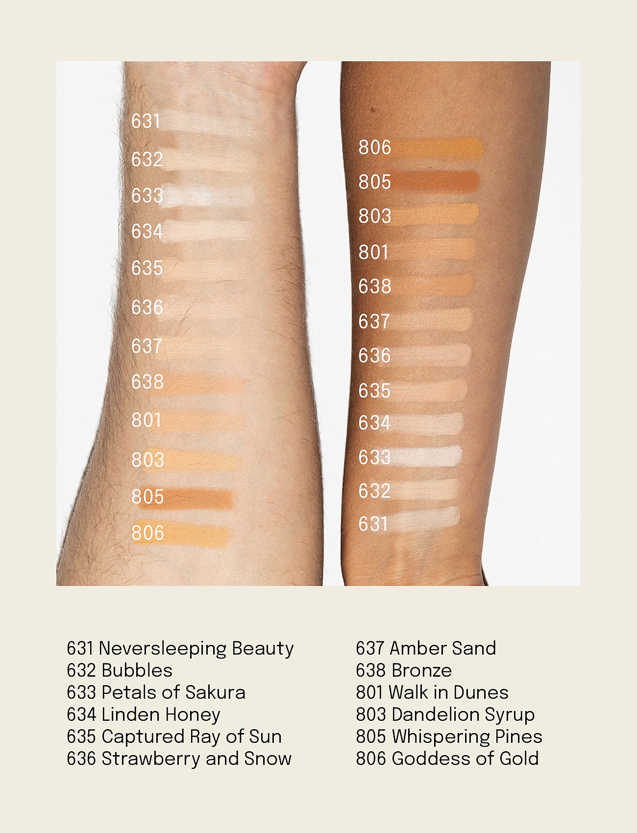 Uoga Uoga - Uoga Uoga Mineral Foundation Powder with amber SPF15, Amber Sand 10g - makeup - amber sand - 2