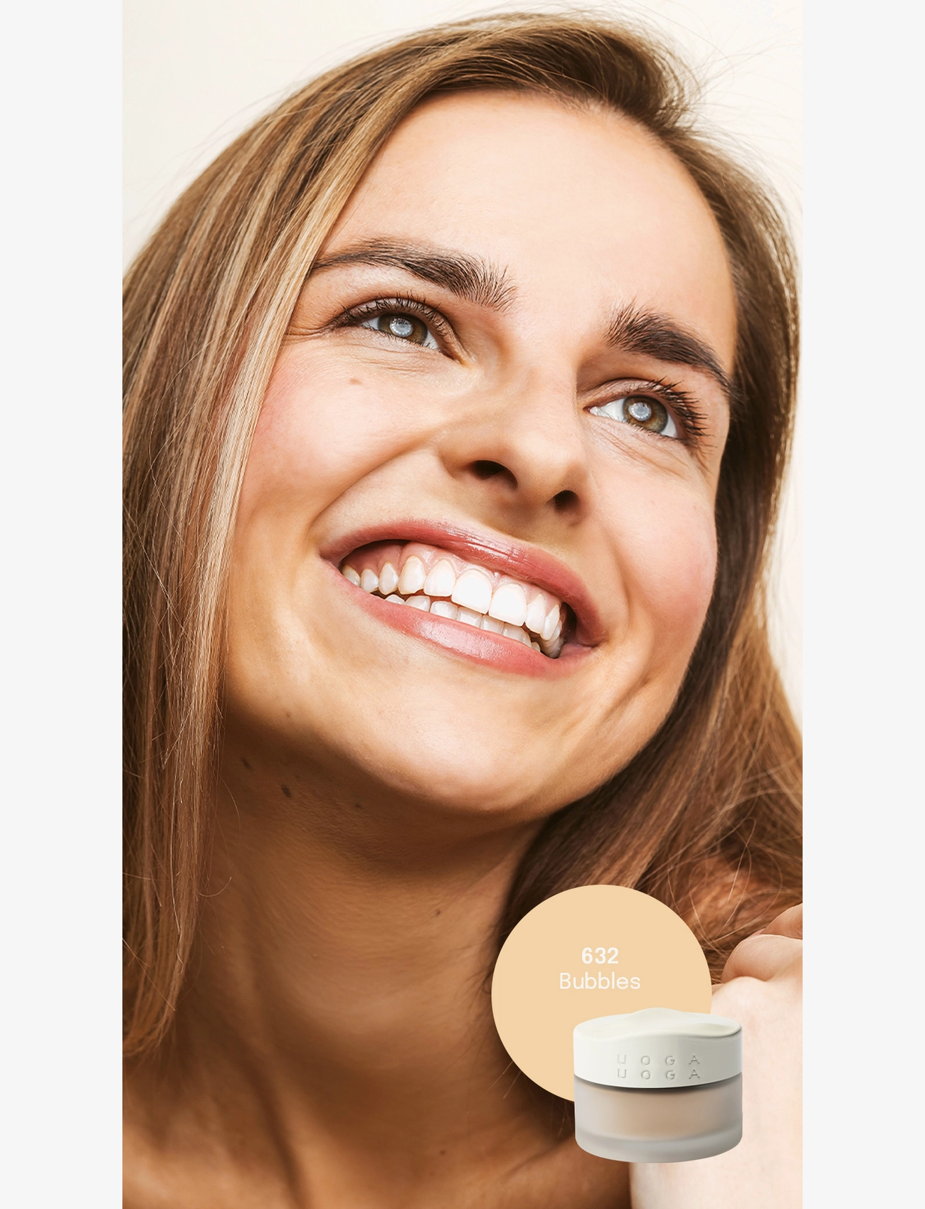 Uoga Uoga - Uoga Uoga Mineral Foundation Powder Refill - bliv klar til date night - bubbles - 2