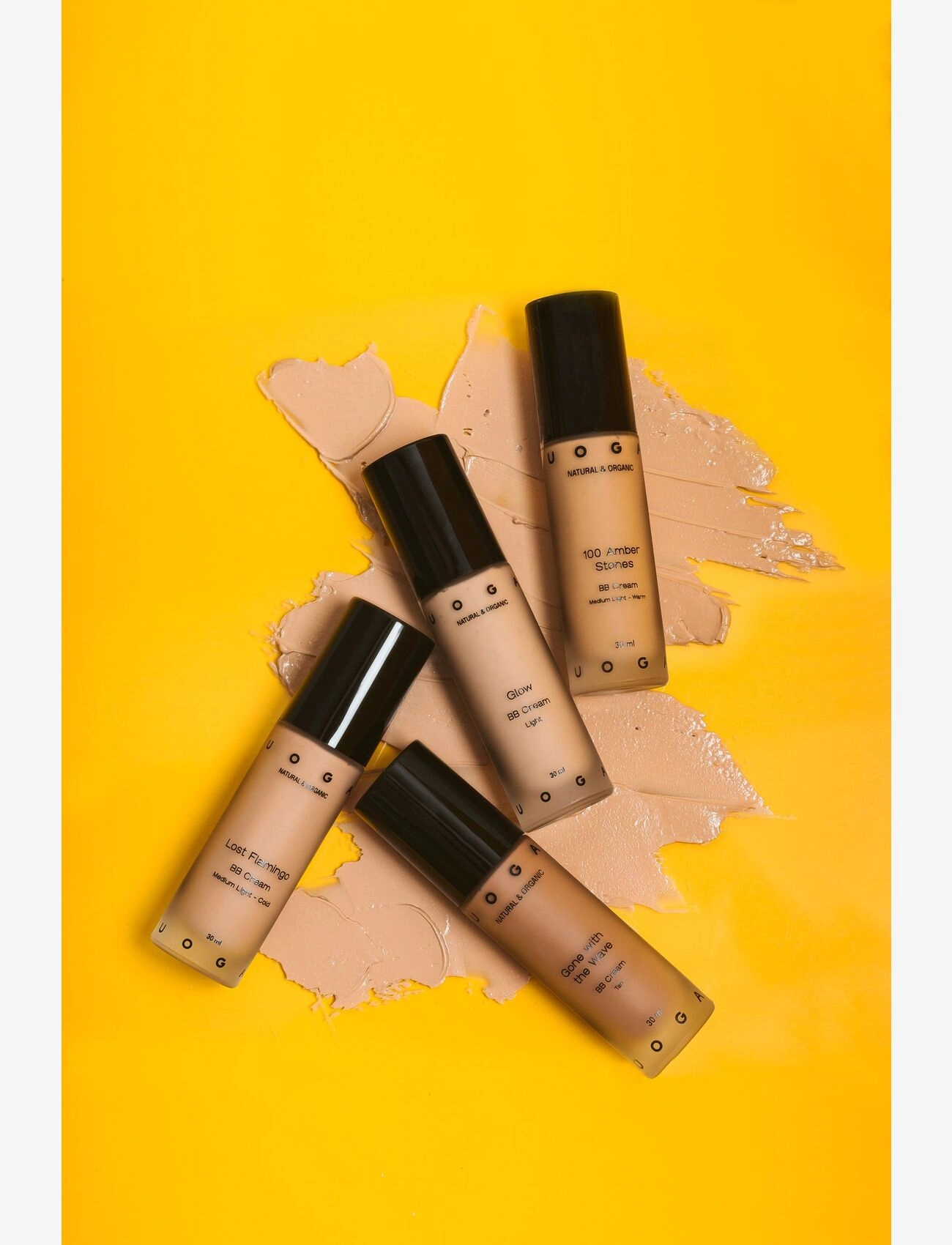 Uoga Uoga - Uoga Uoga BB Cream - moisturising tinted cream with amber - bliv klar til date night - gone with the wave 30ml - 1