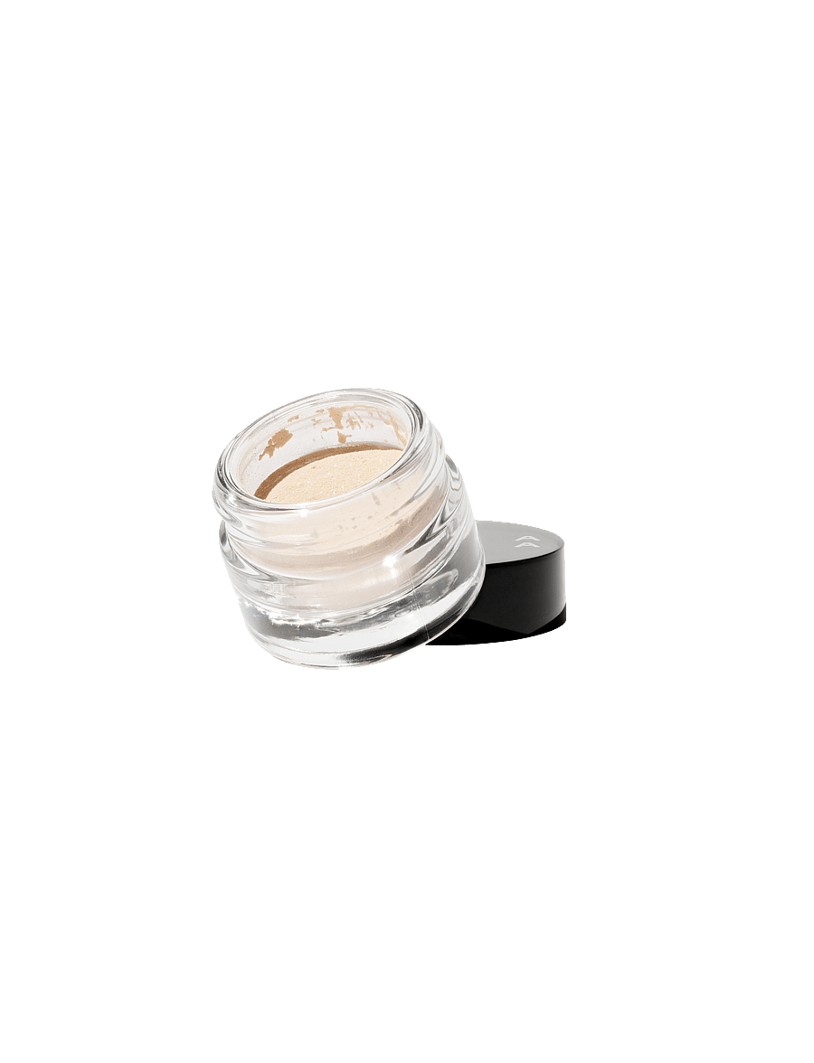 Uoga Uoga - Uoga Uoga Mineral Eye Shadow wiht amber - bliv klar til date night - ivory pearl - 0