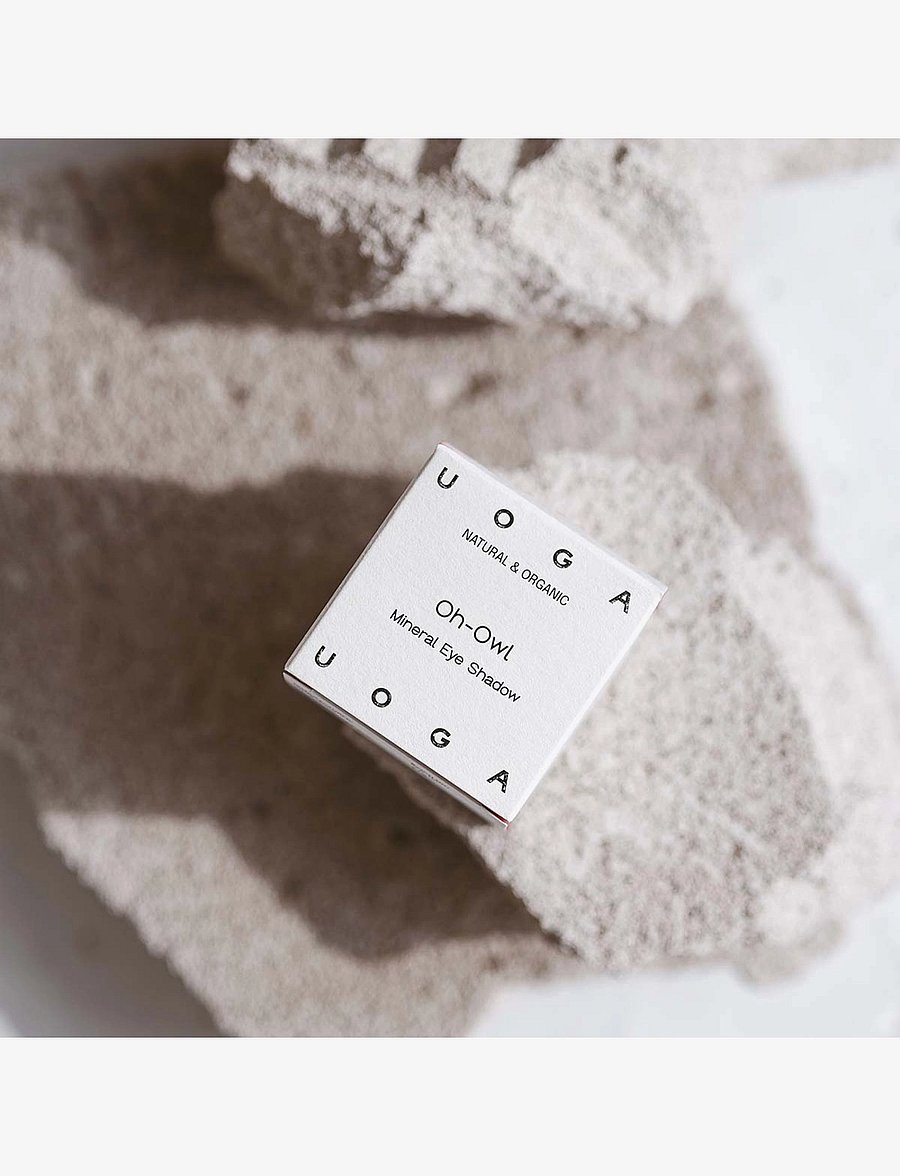 Uoga Uoga - Uoga Uoga Mineral Eye Shadow wiht amber - bliv klar til date night - oh-owl - 4