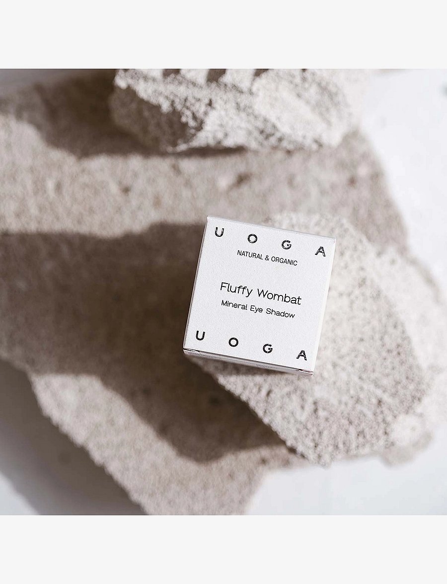 Uoga Uoga - Uoga Uoga Mineral Eye Shadow with amber - redo för date night - fluffy wombat - 4