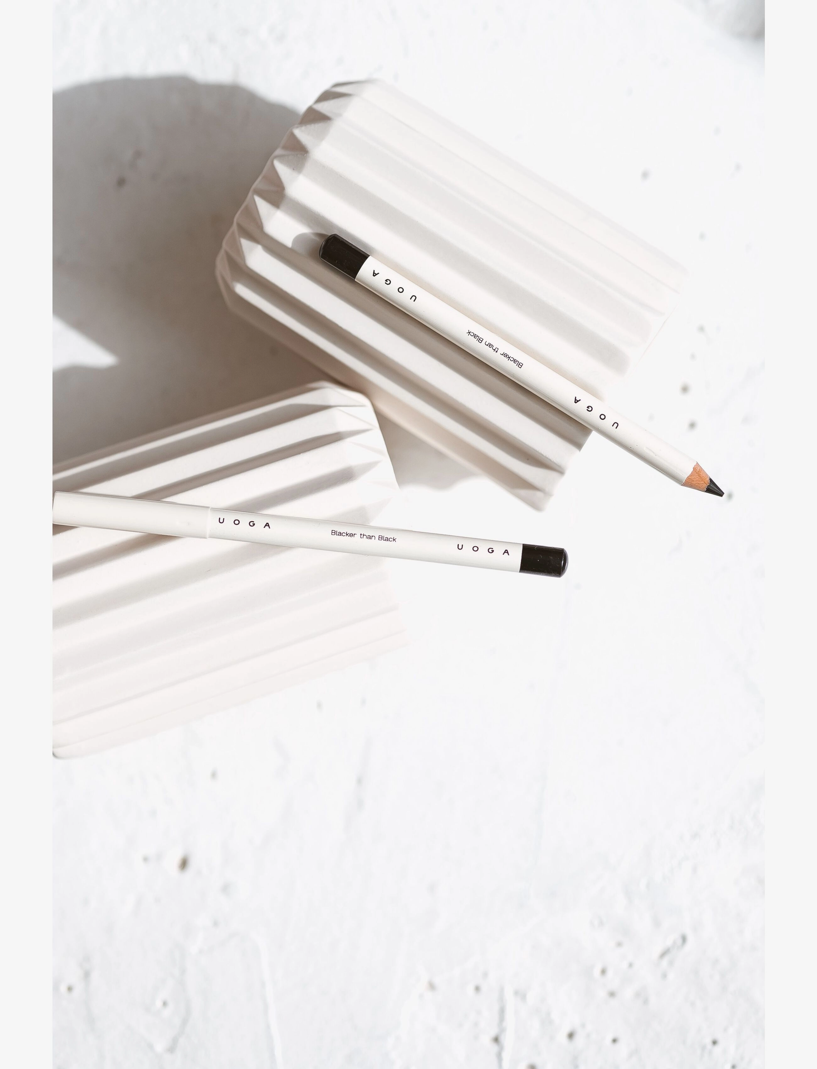 Uoga Uoga - Uoga Uoga Super Soft Eye Pencil - makeup - blacker than black - 1