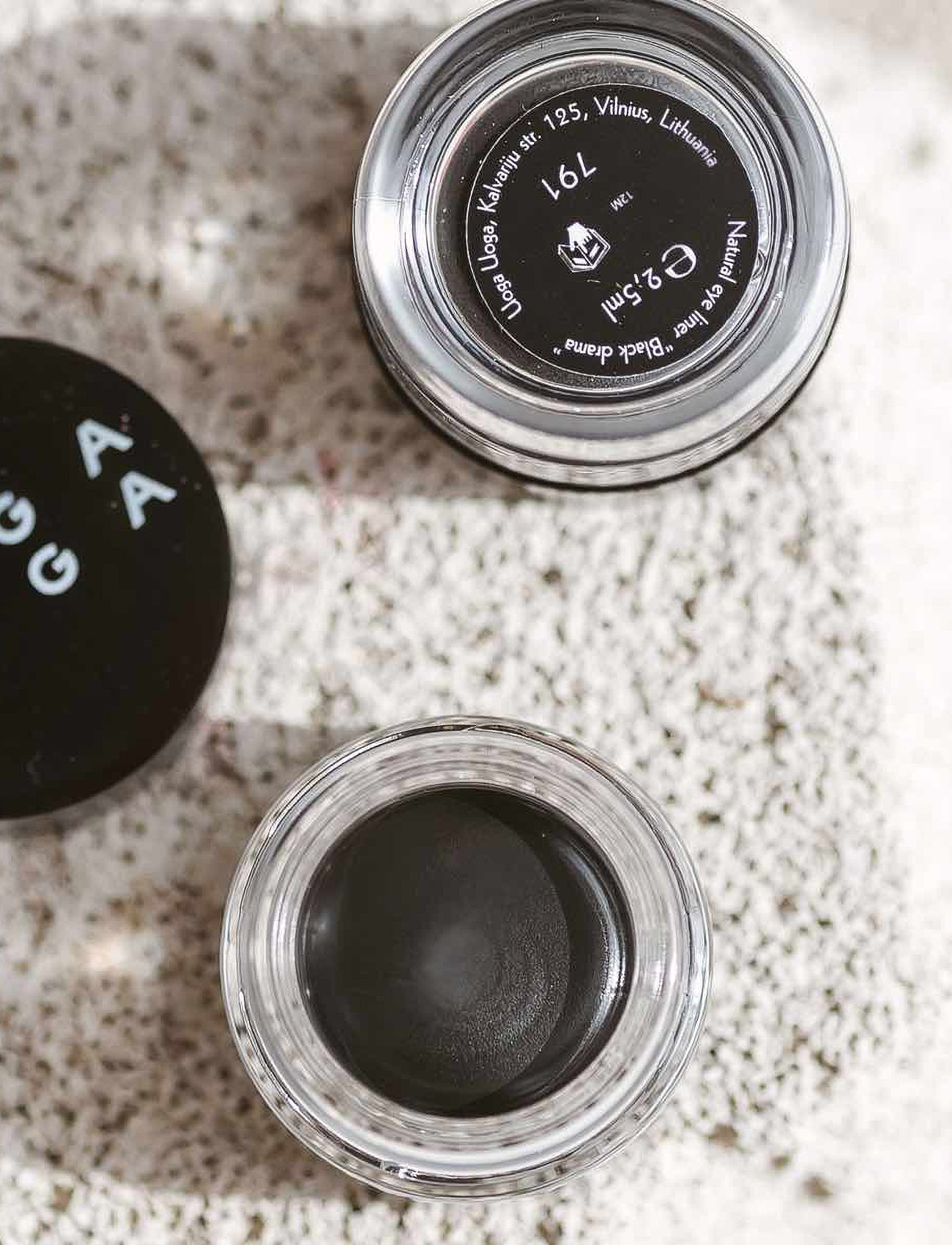 Uoga Uoga - Uoga Uoga Eye Liner Black Drama - date night ready - clear - 1