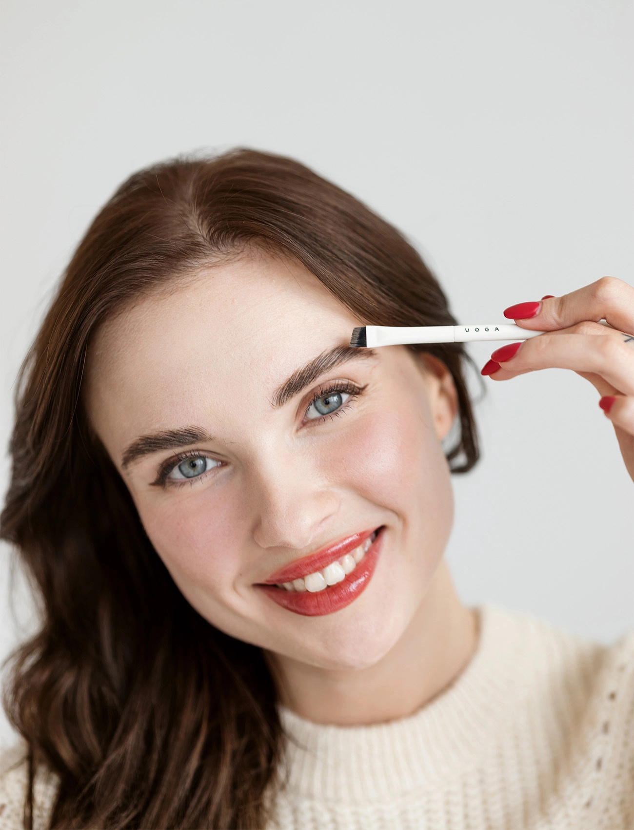 Uoga Uoga - Uoga Uoga Eyebrow Pomade creamy eyebrow tint - Øjne & bryn - forest path (dark) - 1
