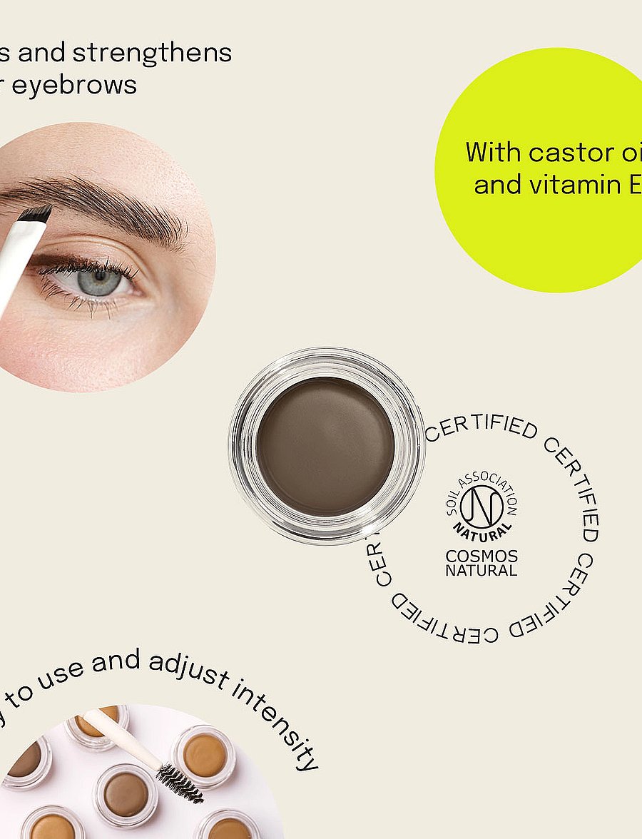 Uoga Uoga - Uoga Uoga Eyebrow Pomade creamy eyebrow tint - Ögon & bryn - taupe (medium) - 4